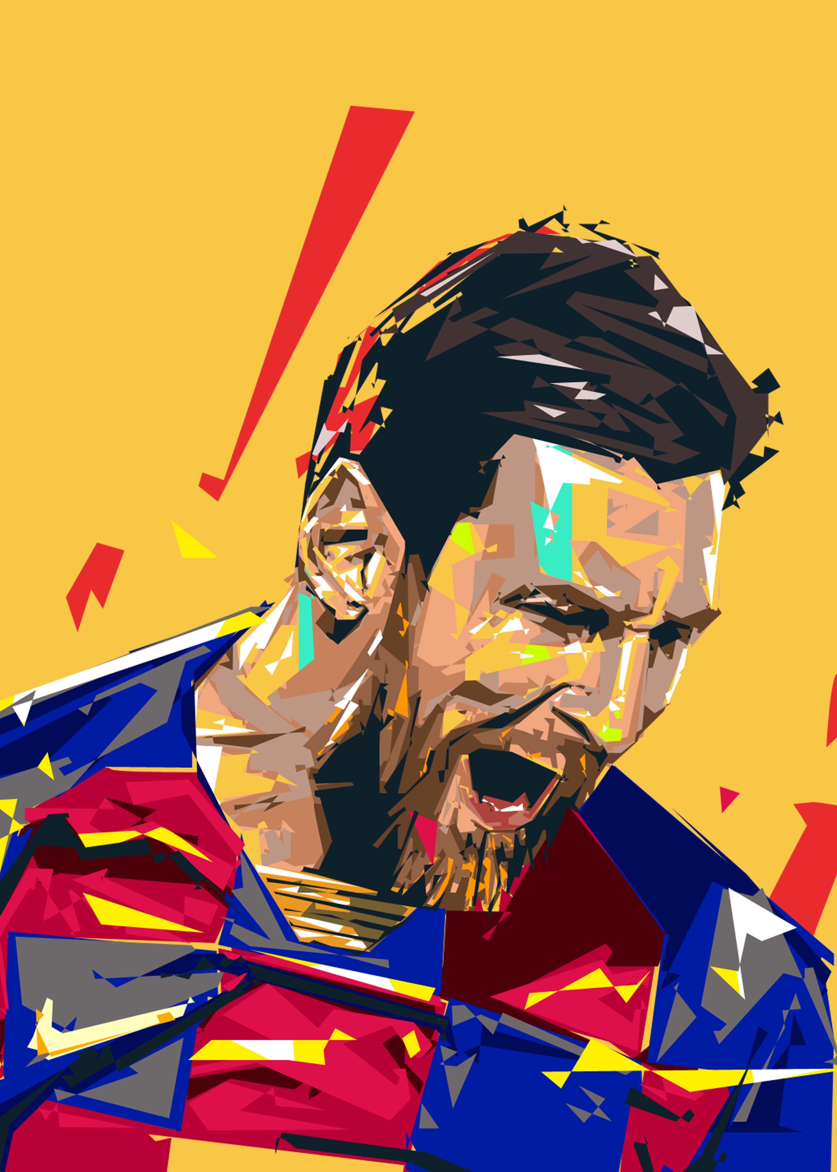 Lionel Messi Digital Art Wallpapers
