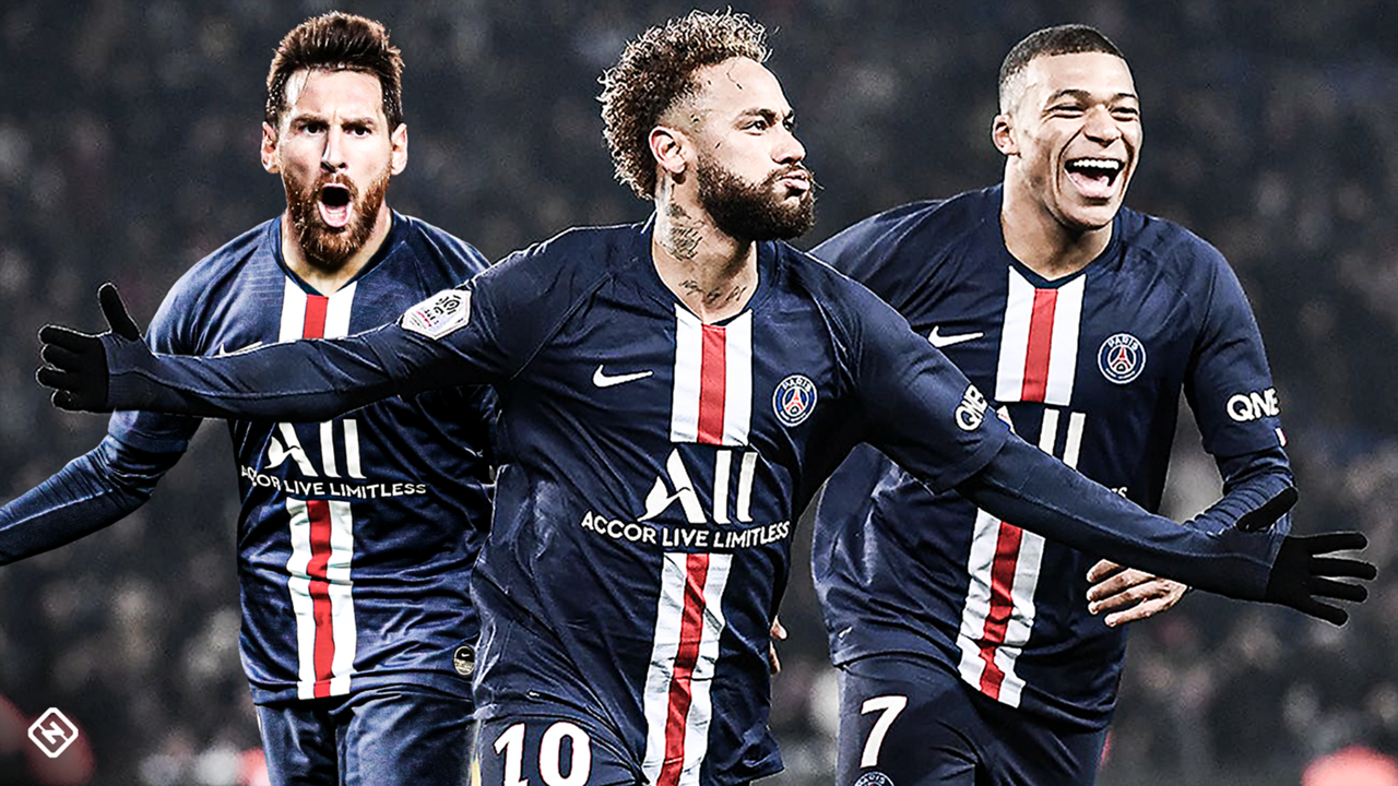 Lionel Messi Kylian Mbappe Neymar Psg Wallpapers