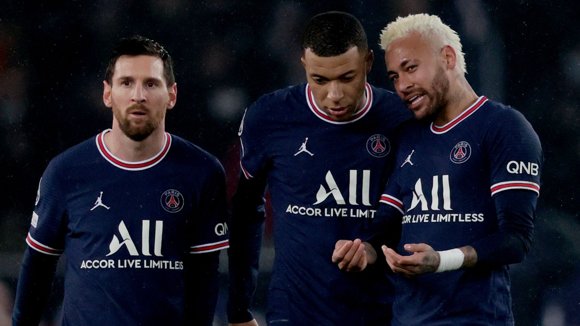 Lionel Messi Kylian Mbappe Neymar Psg Wallpapers