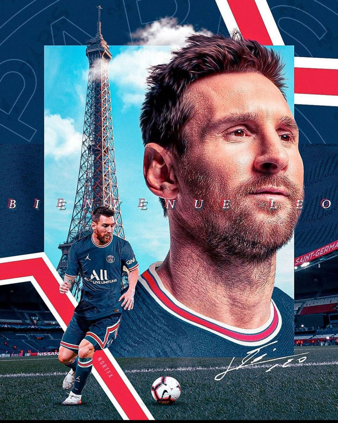 Lionel Messi Psg 2021 Wallpapers