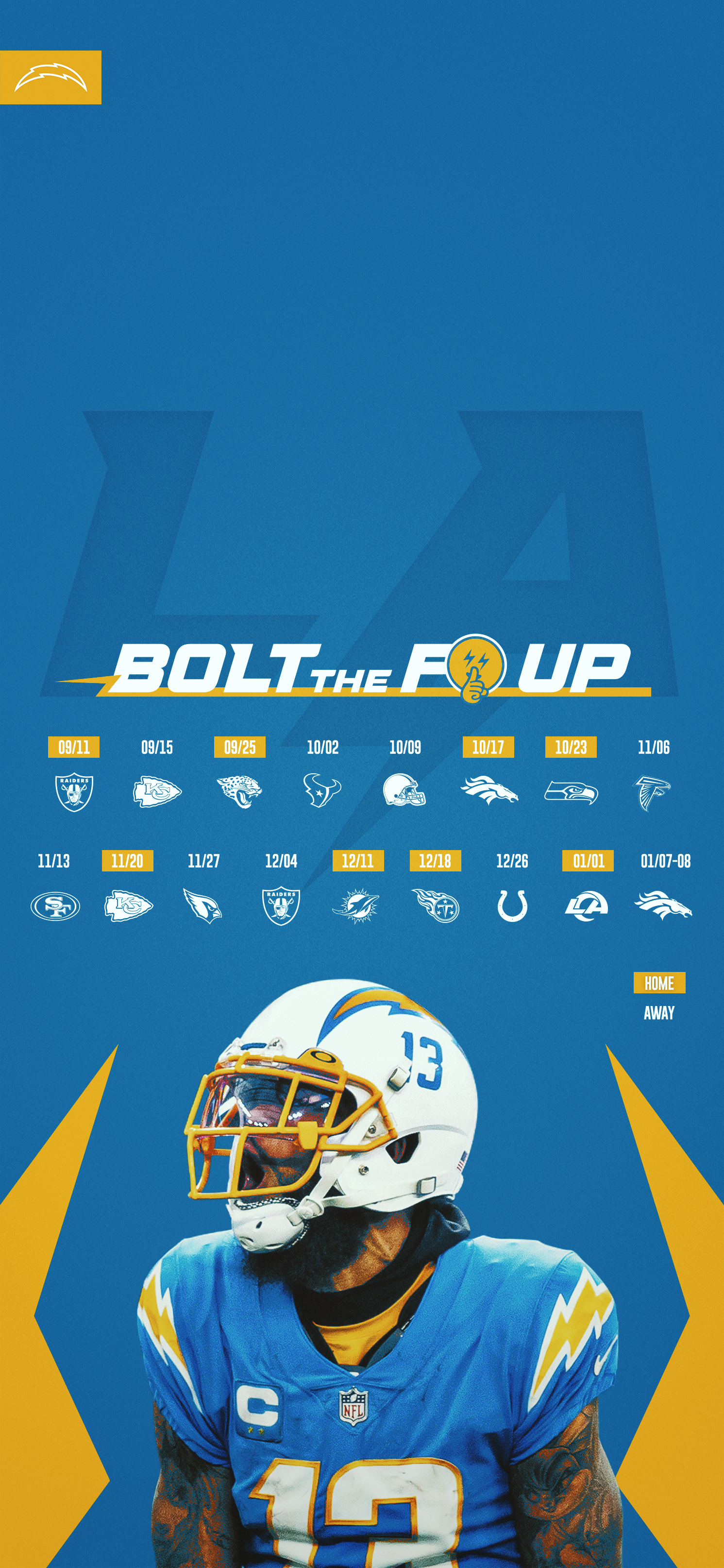 Los Angeles Chargers Wallpapers