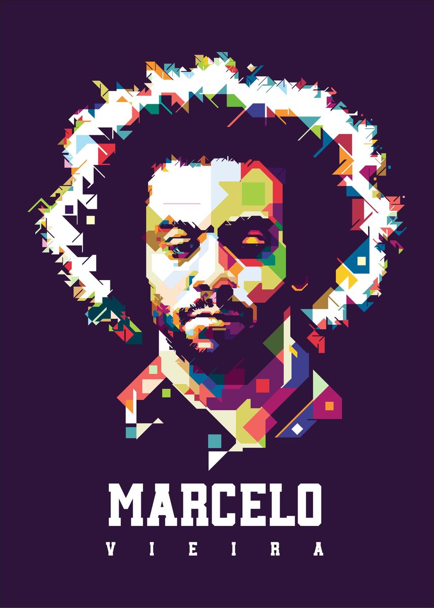 Marcelo Vieira Art Real Madrid Wallpapers