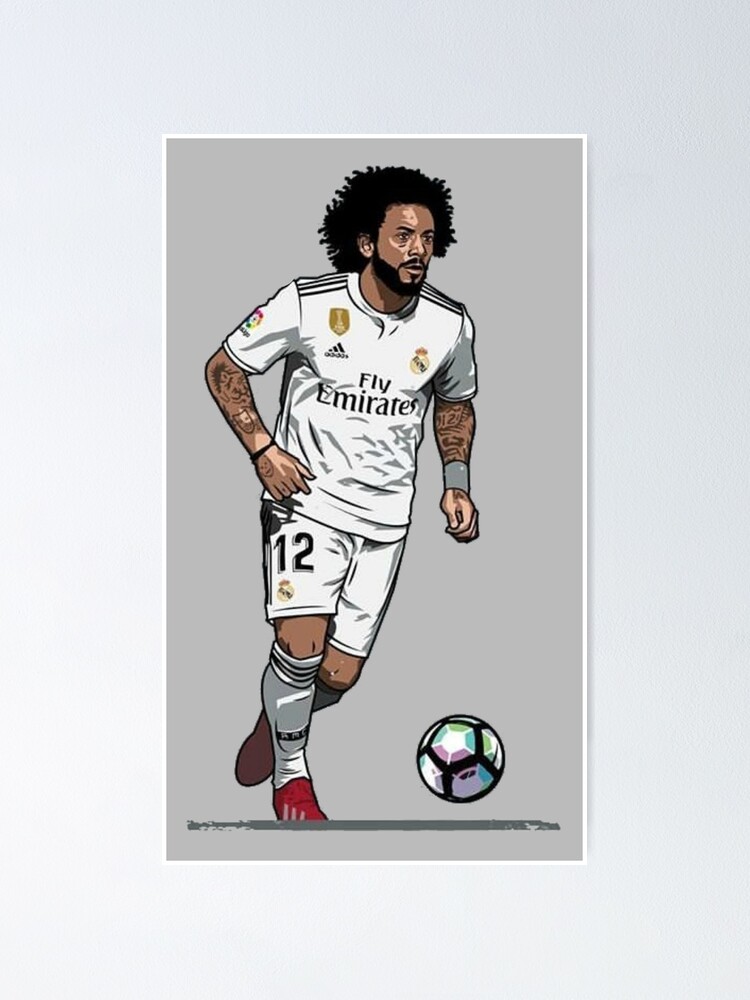 Marcelo Vieira Art Real Madrid Wallpapers