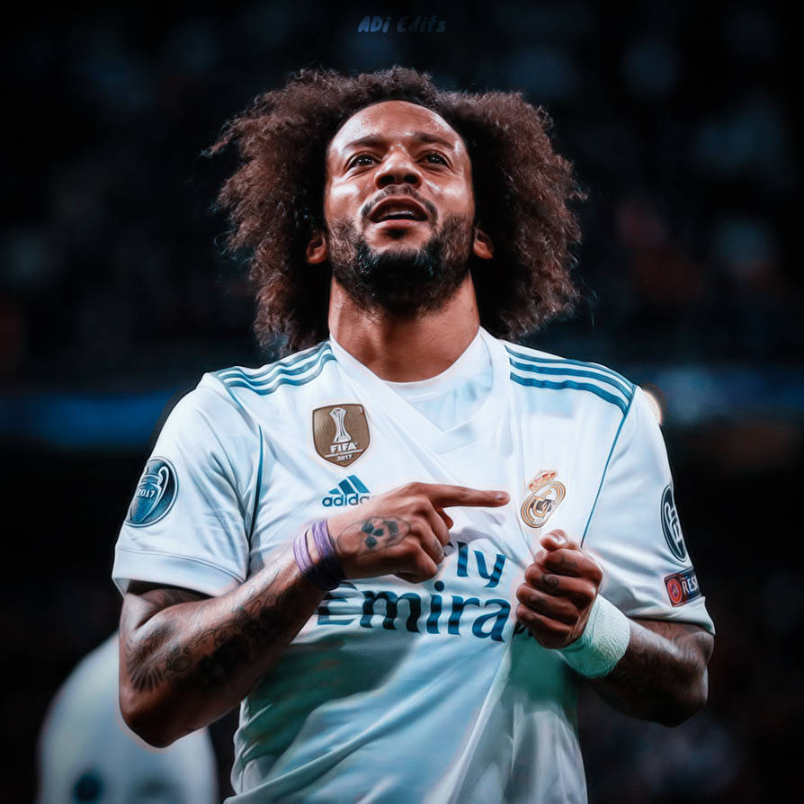 Marcelo Vieira Art Real Madrid Wallpapers