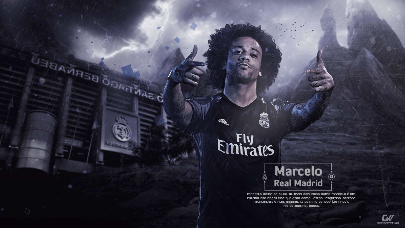 Marcelo Vieira Hd Madrid Wallpapers