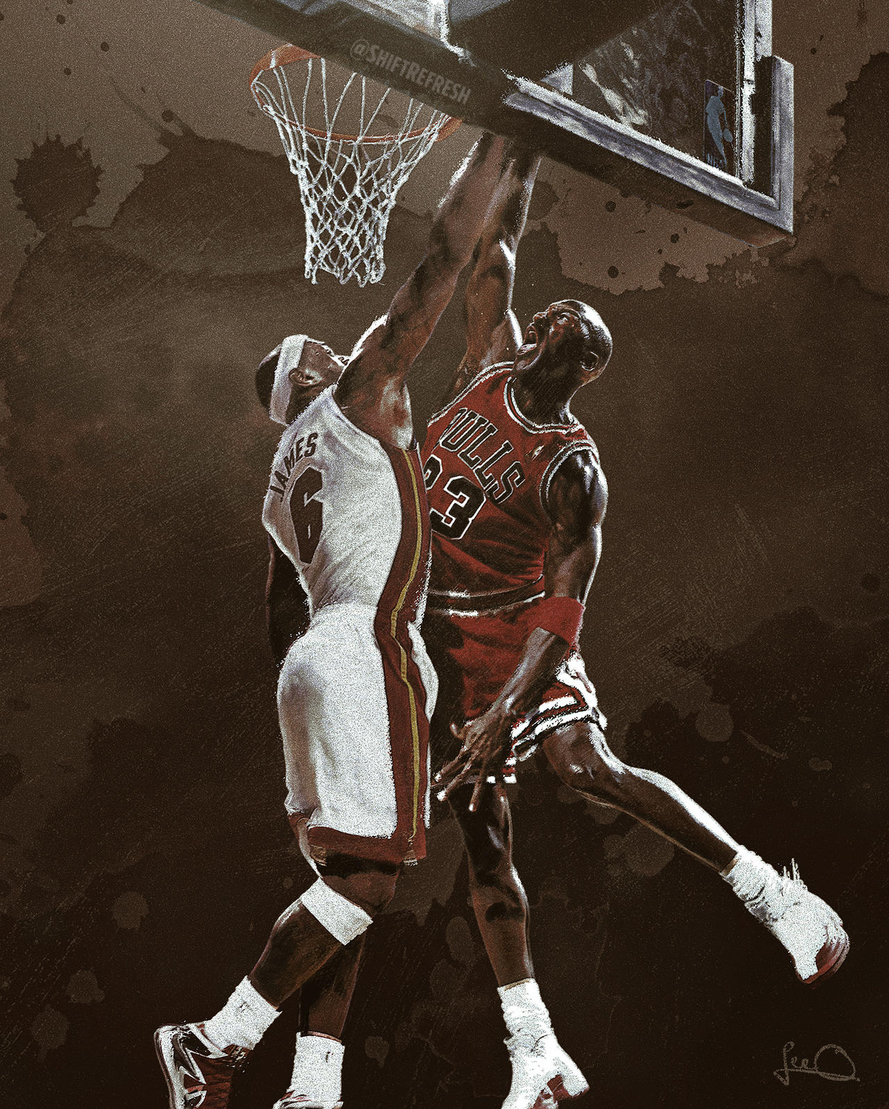 Michael Jordan And Lebron James Wallpapers