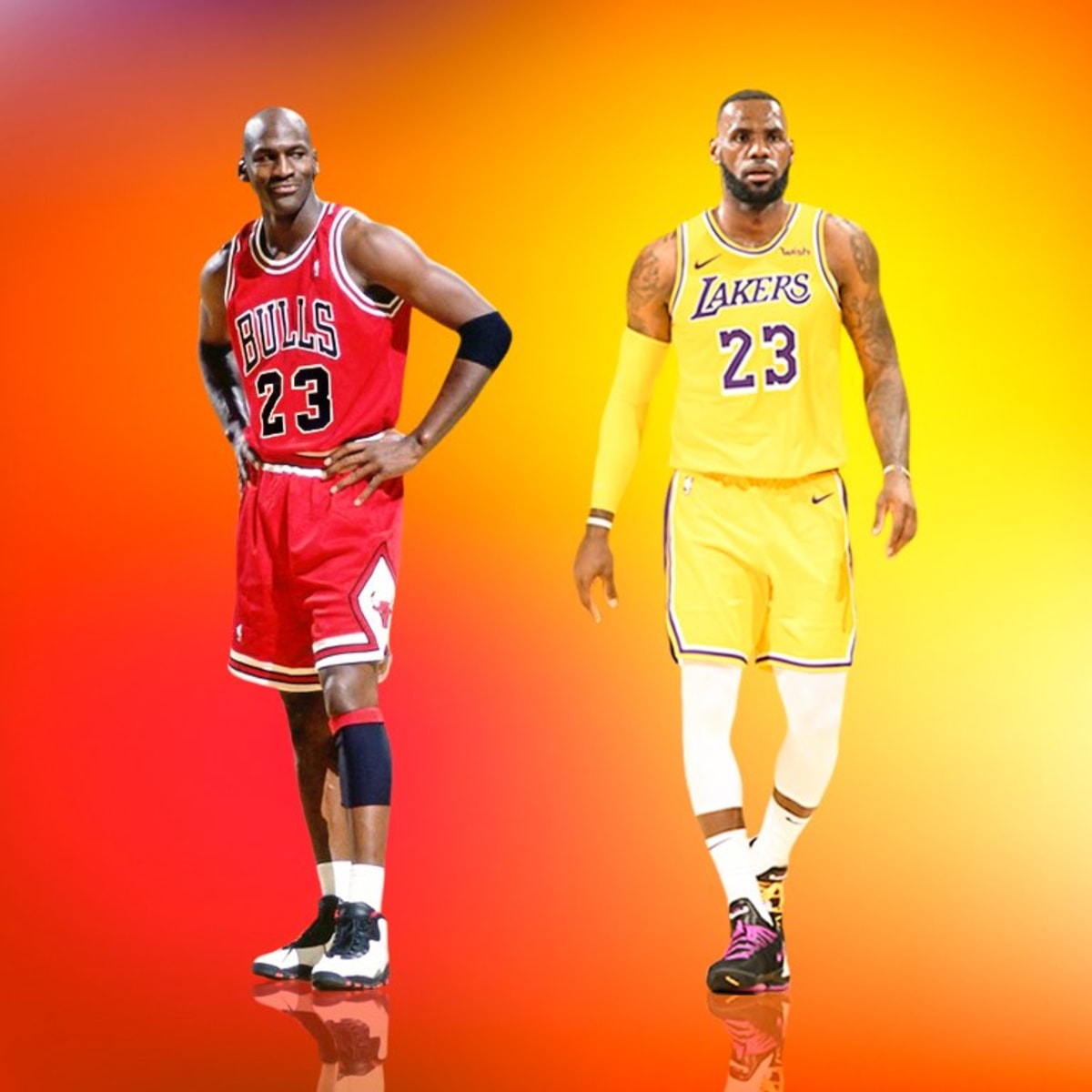 Michael Jordan And Lebron James Wallpapers