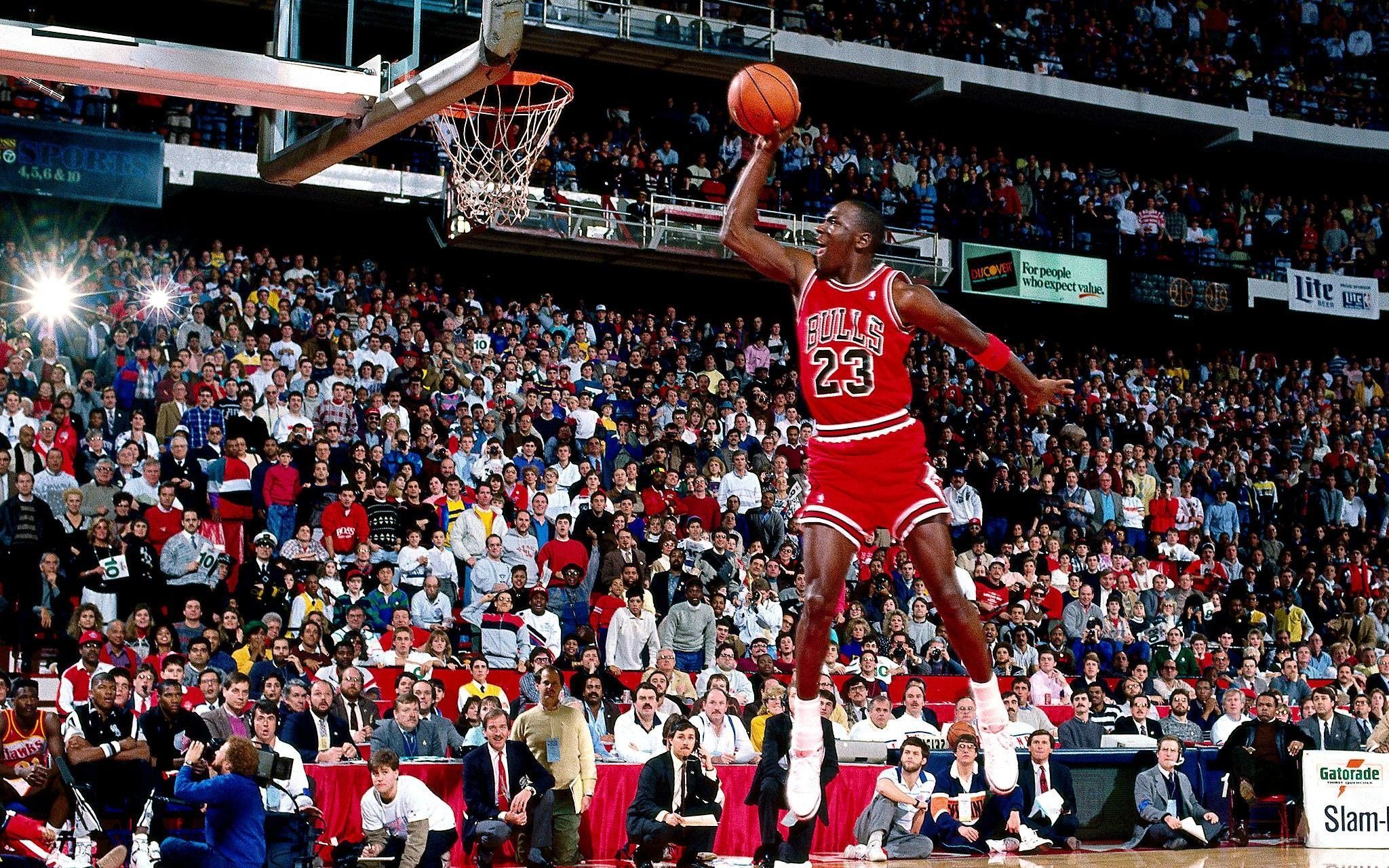 Michael Jordan Free Throw Dunk Wallpapers