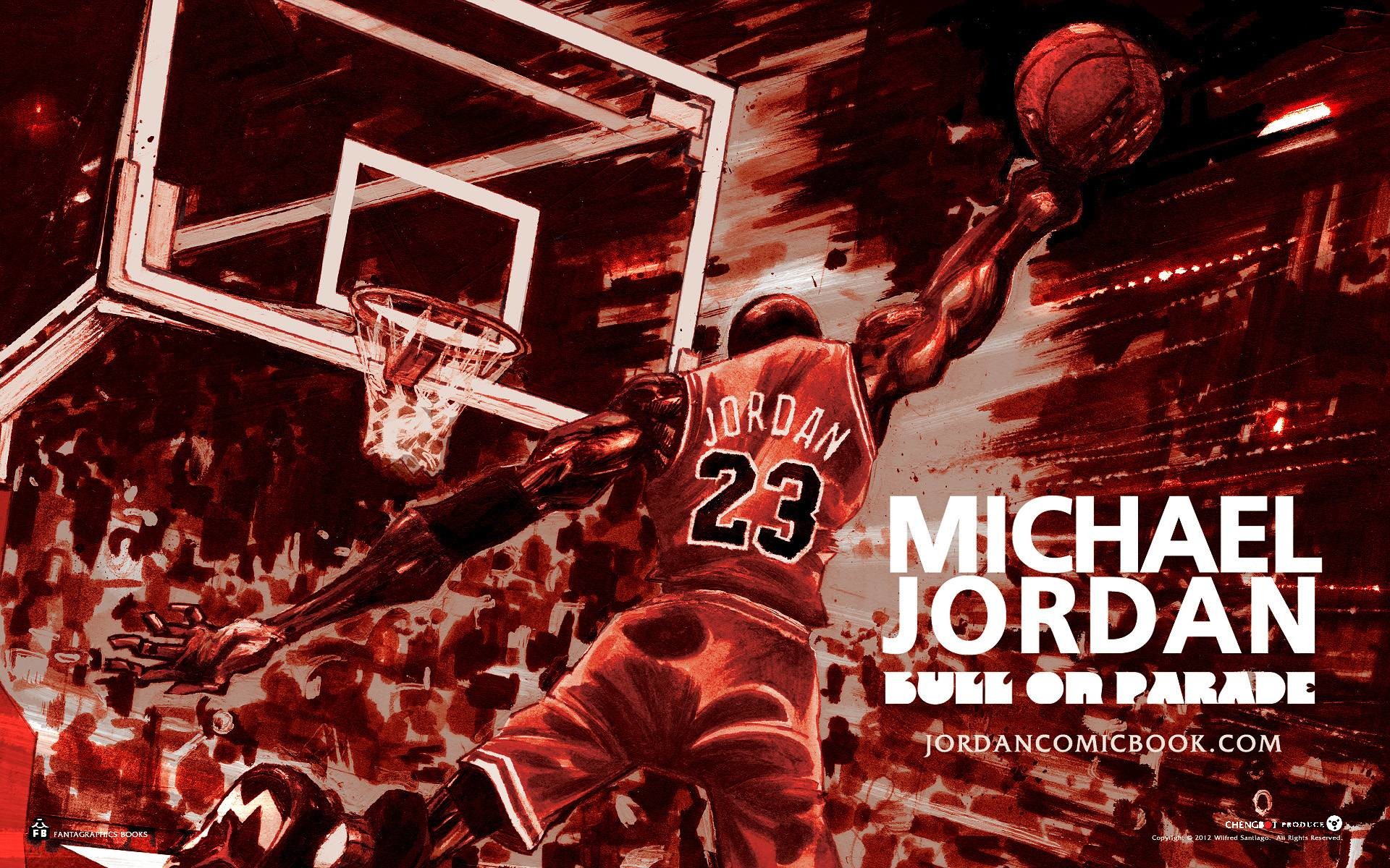 Michael Jordan Free Throw Dunk Wallpapers