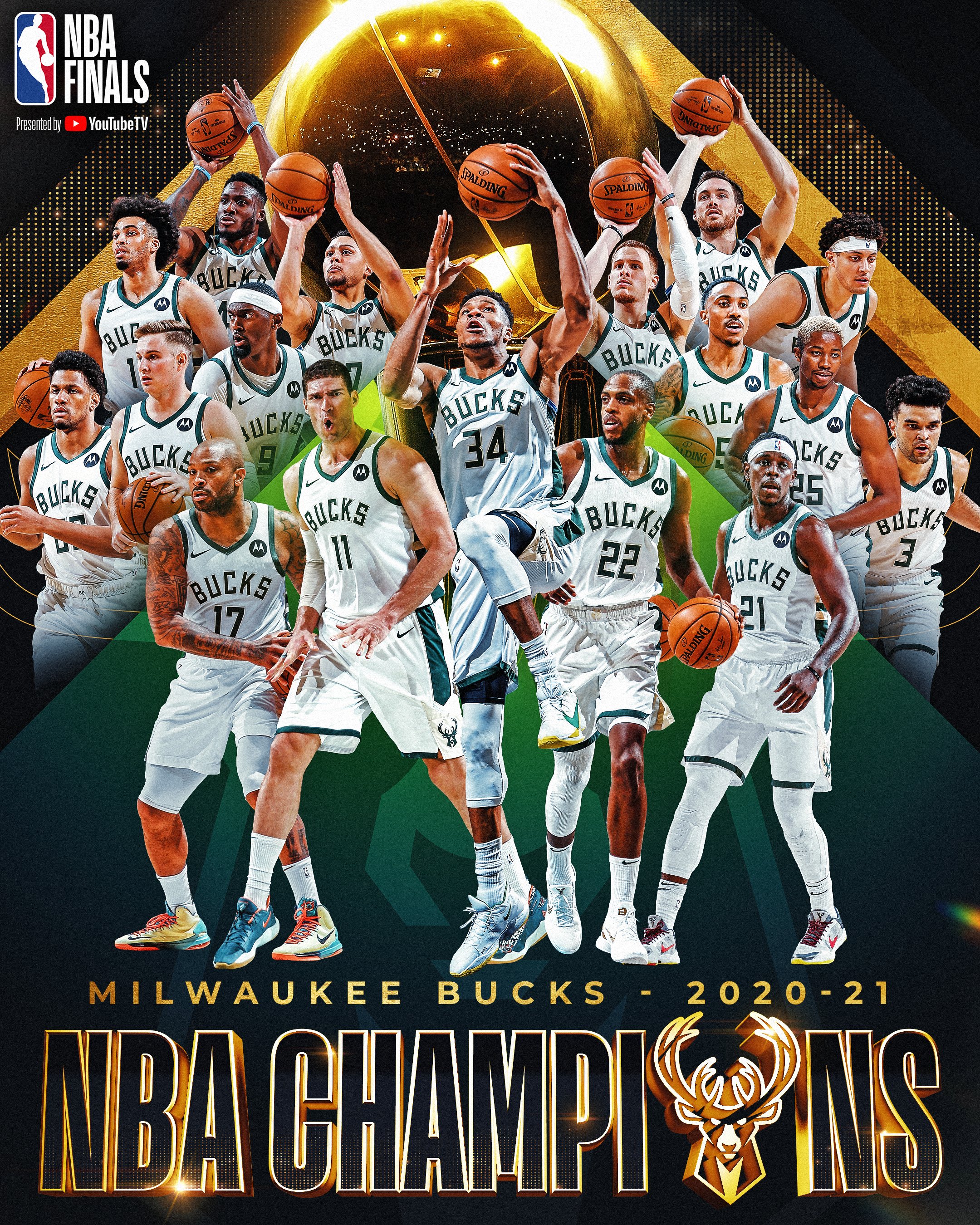 Nba Champions Milwaukee Bucks 2021 Wallpapers