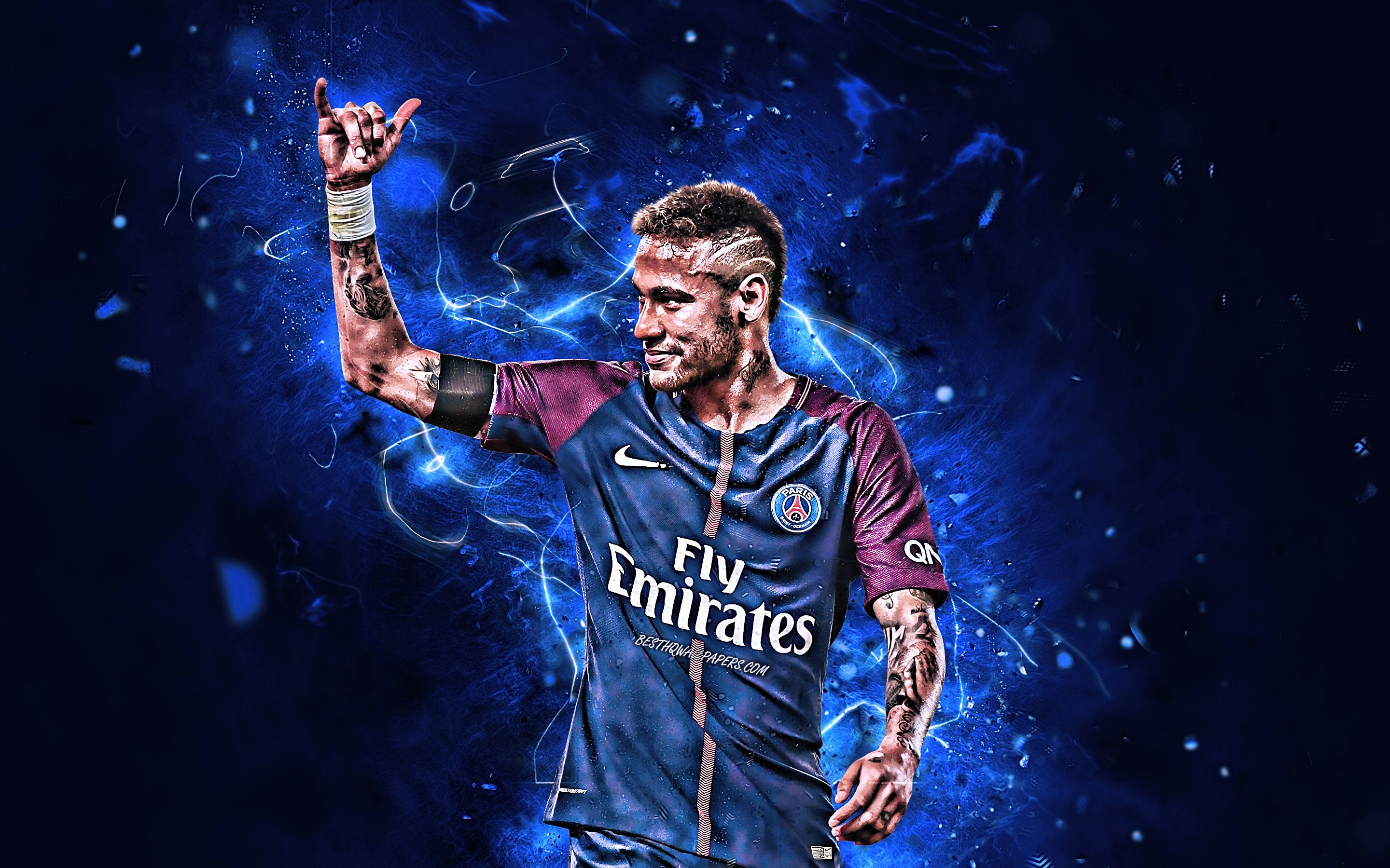 Neymar Psg Brazilian Footballer Wallpapers