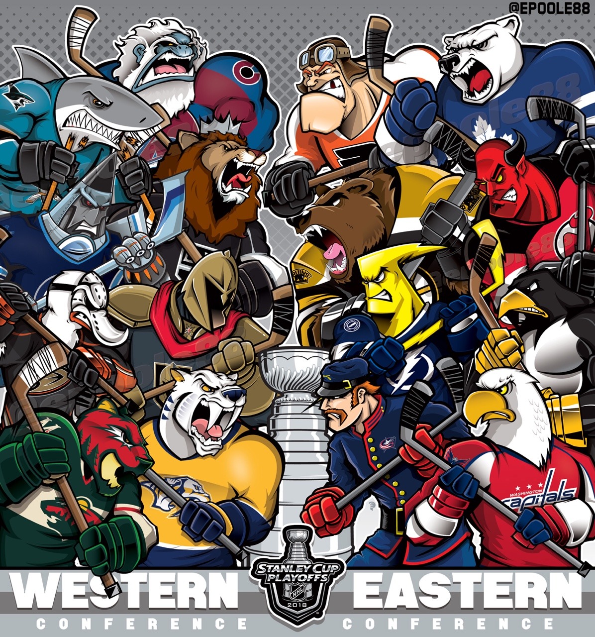 Nhl Mascots Wallpapers