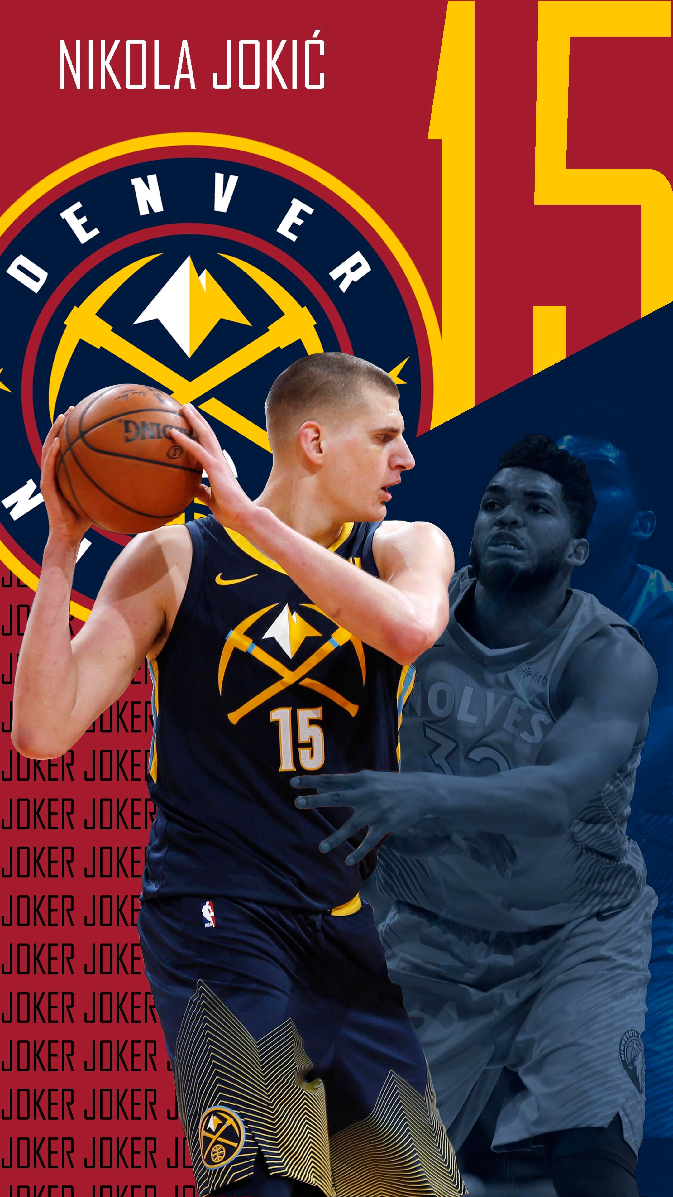 Nikola Jokic 2021 Denver Nuggets Wallpapers