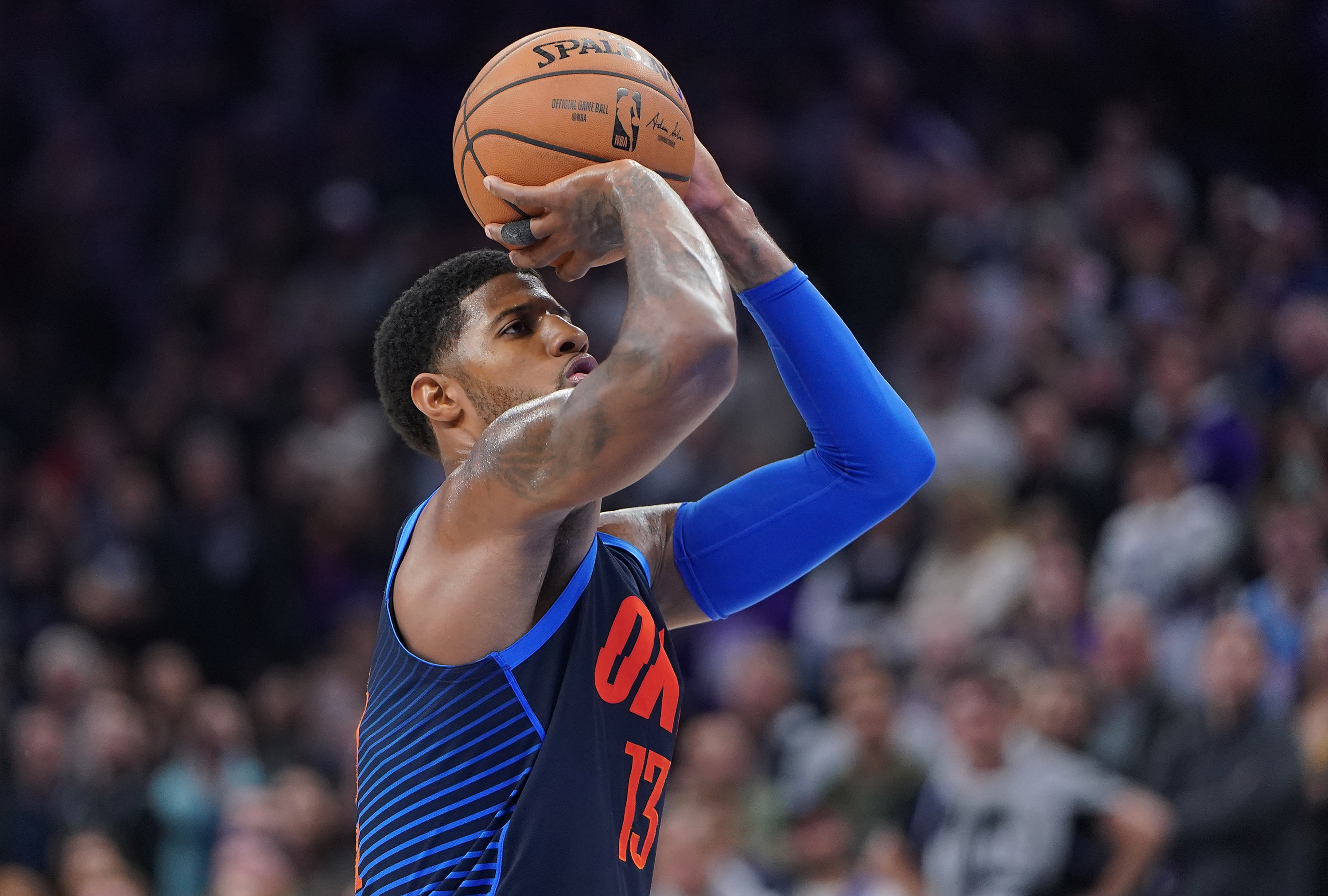 Paul George Oklahoma City Thunder Wallpapers