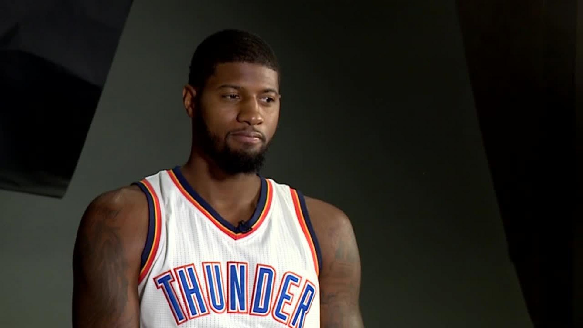 Paul George Oklahoma City Thunder Wallpapers