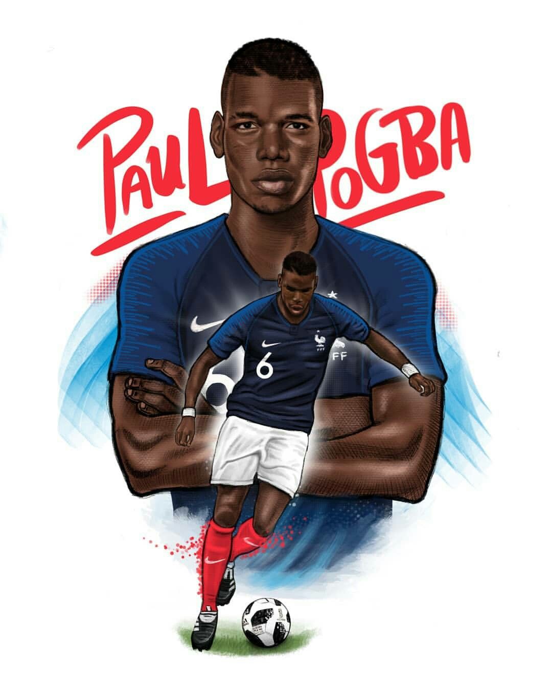Paul Pogba Hd France Wallpapers