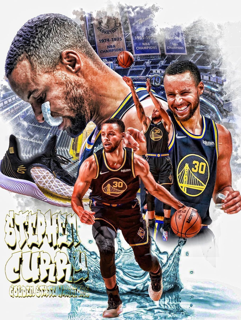 Stephen Curry Nba Art Wallpapers