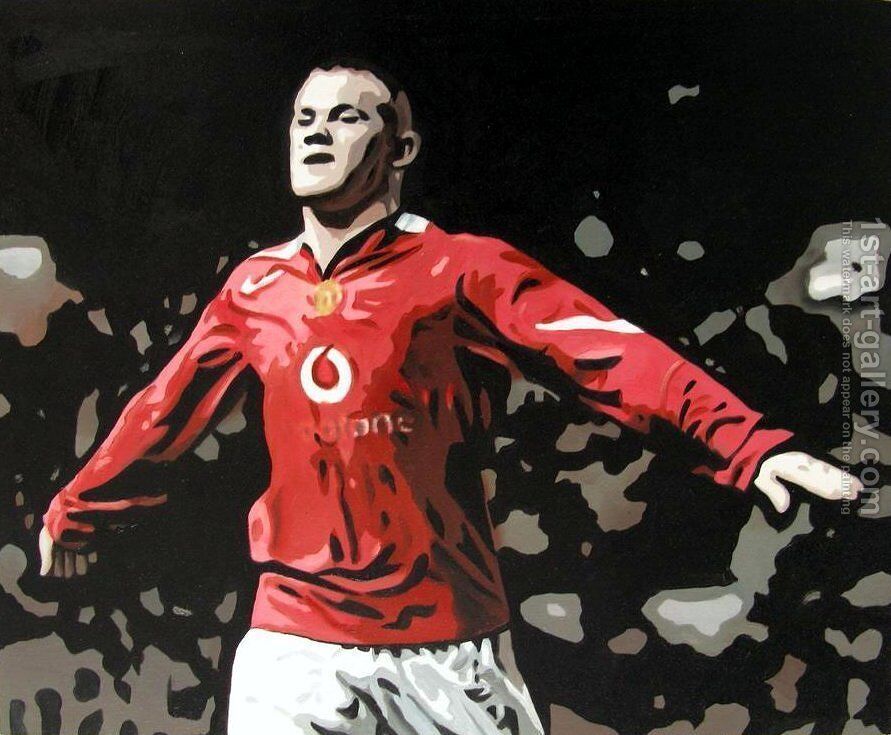 Wayne Rooney Digital Art Photography Wallpapers