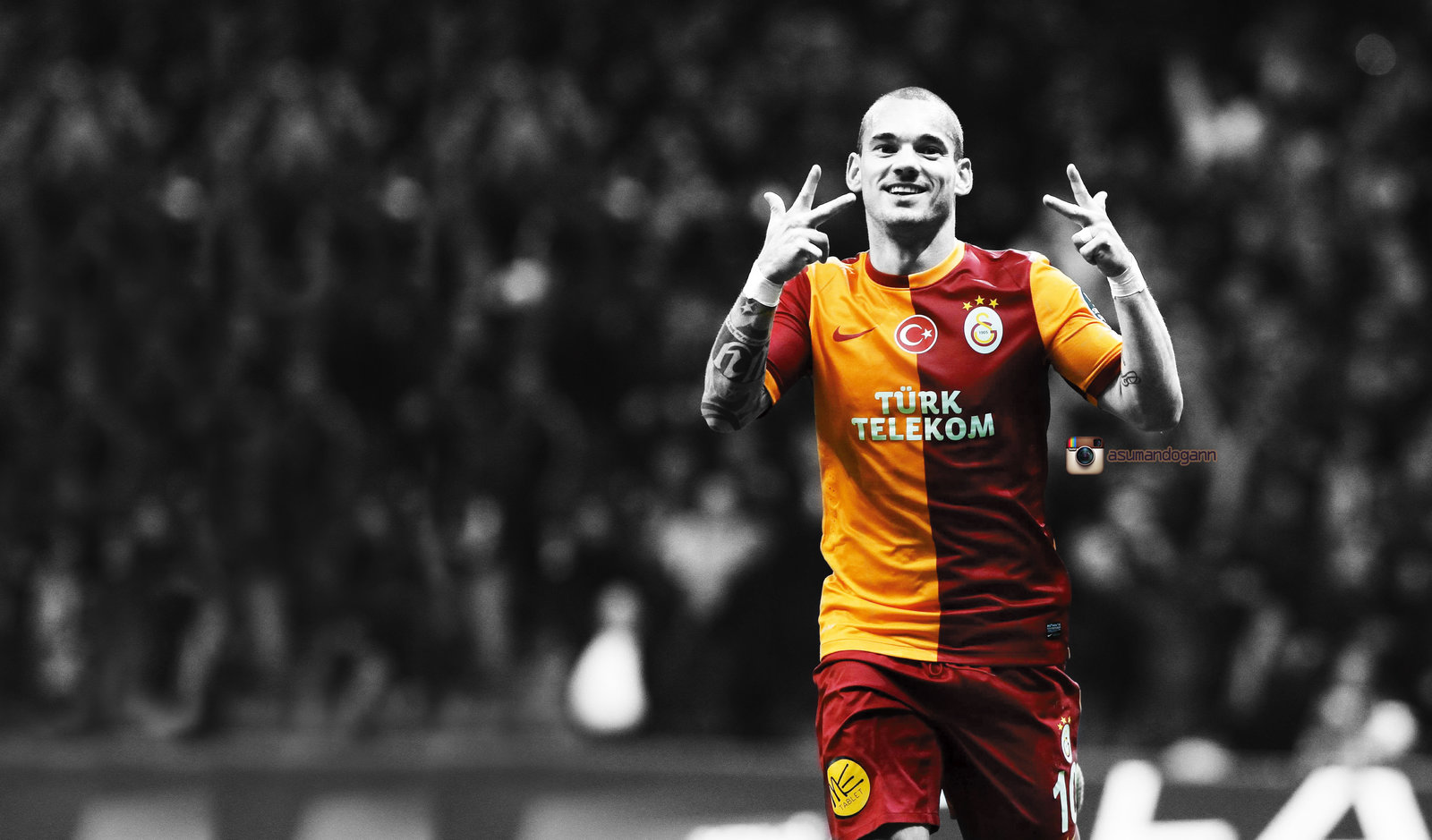 Wesley Sneijder 4K Cool Wallpapers