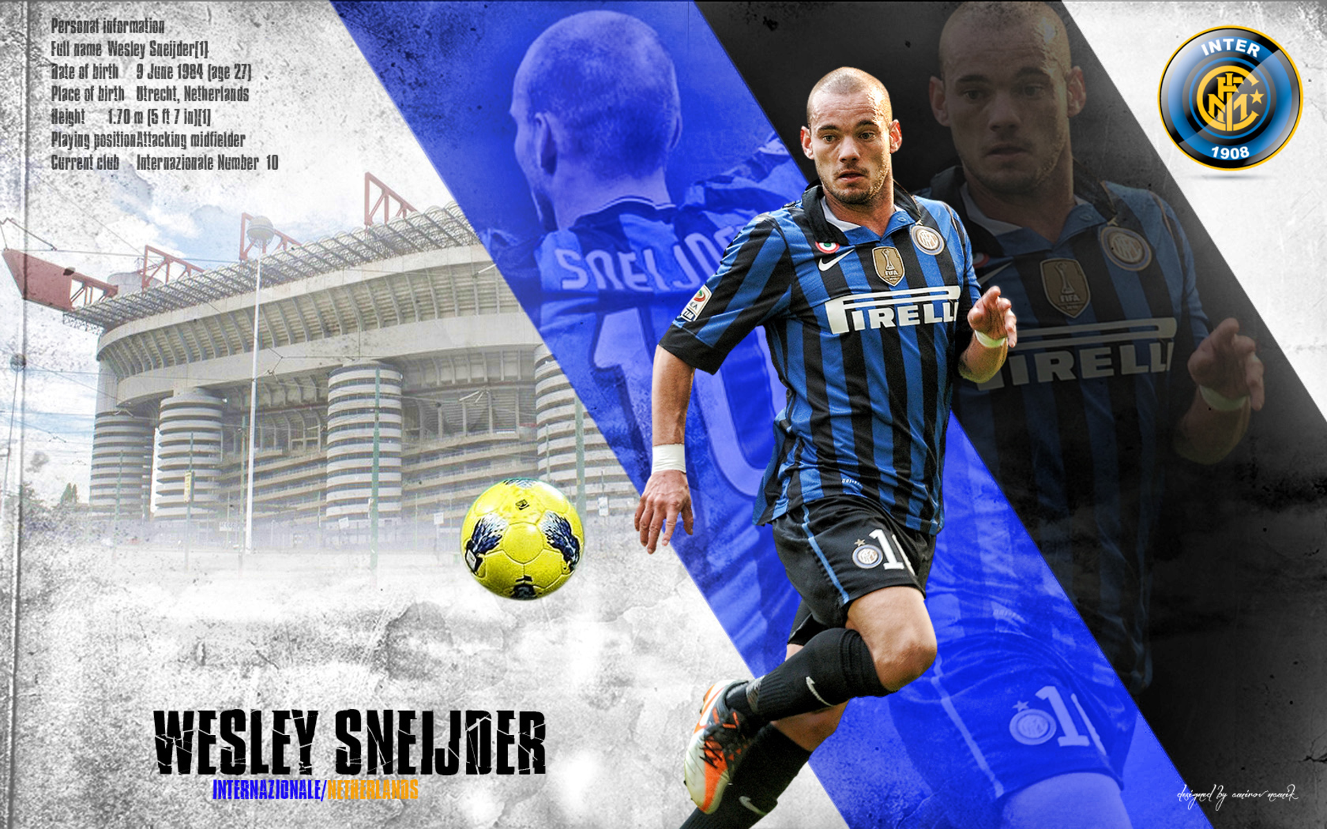 Wesley Sneijder 4K Cool Wallpapers