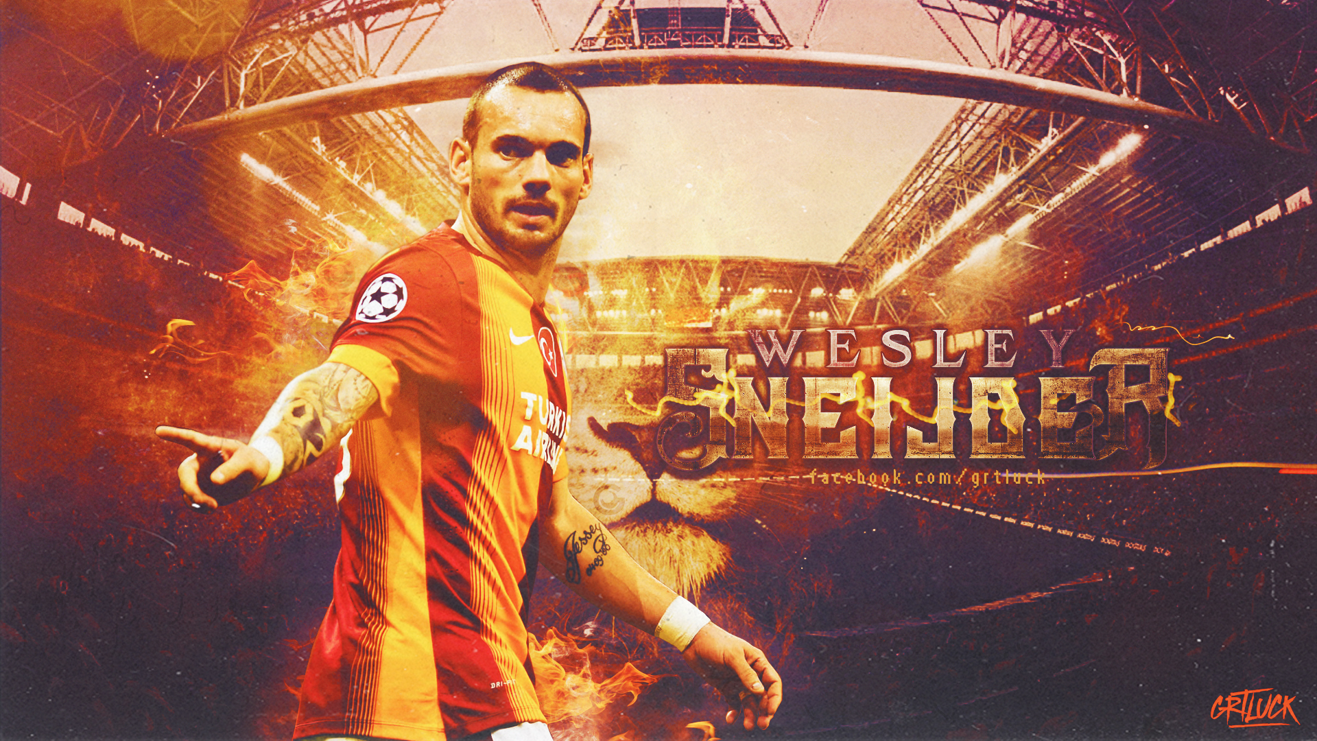 Wesley Sneijder 4K Cool Wallpapers