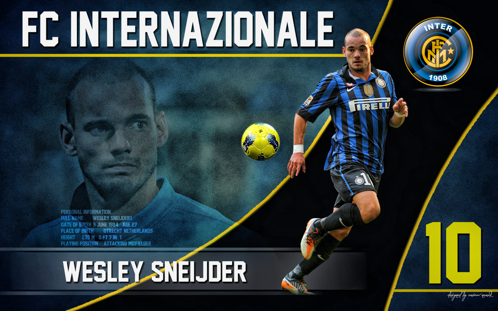 Wesley Sneijder 4K Cool Wallpapers