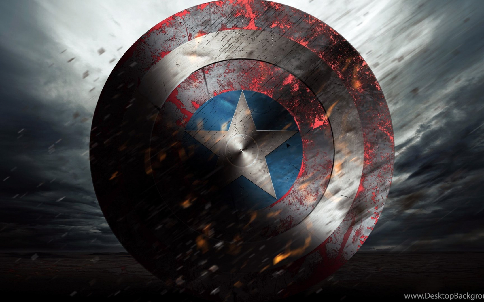 4K Captain America Mjolnir And Shield Wallpapers