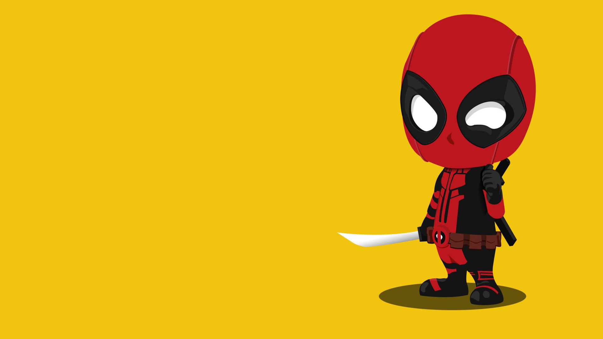 4K Deadpool Minimalism 2020 Wallpapers