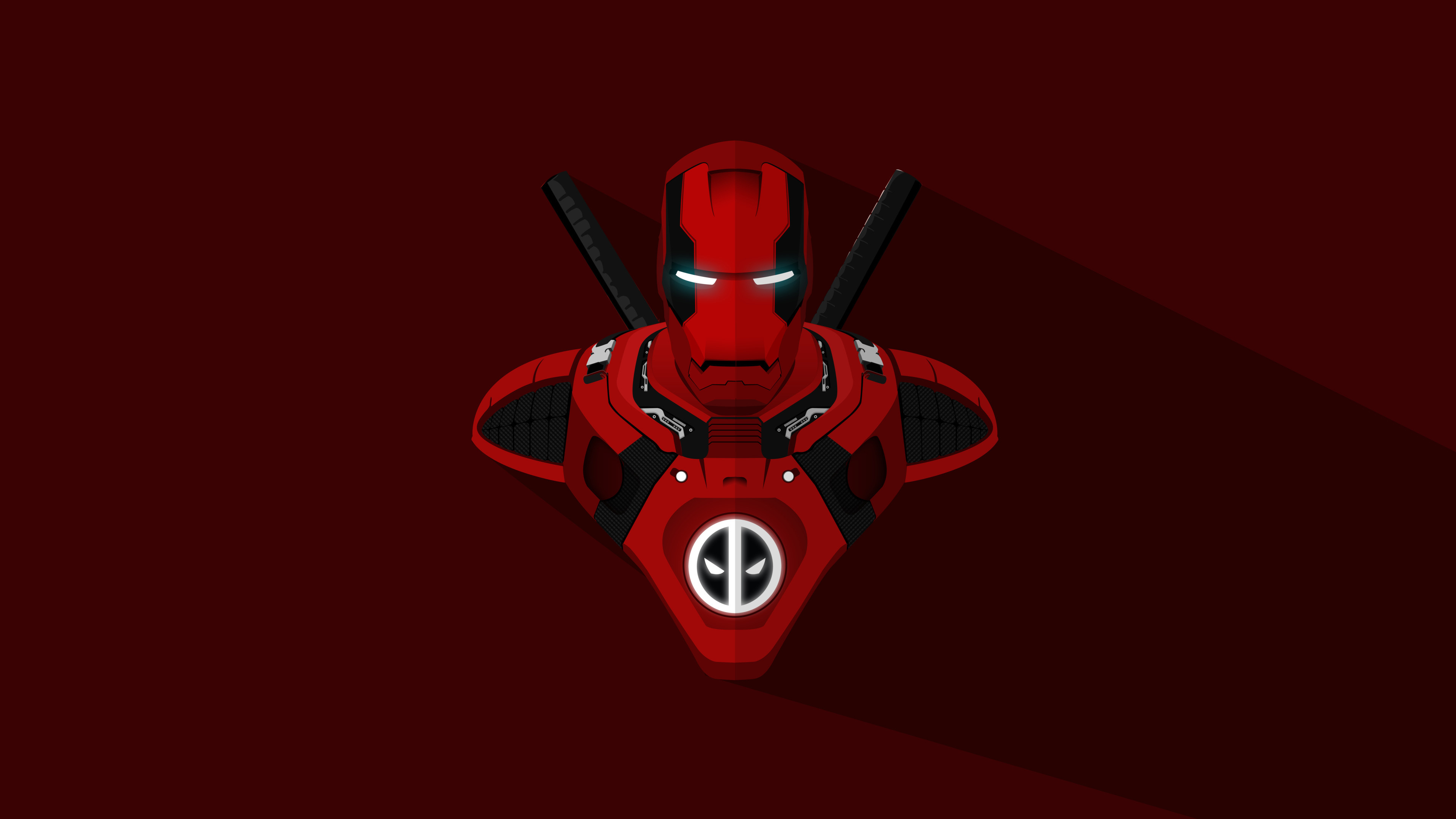 4K Deadpool Minimalism 2020 Wallpapers