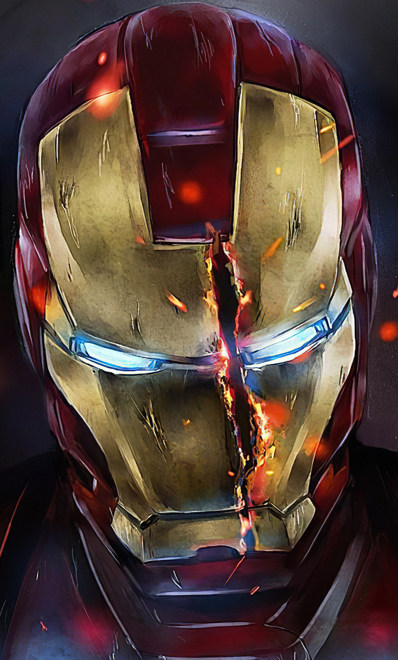 4K Iron Man Helmet Wallpapers