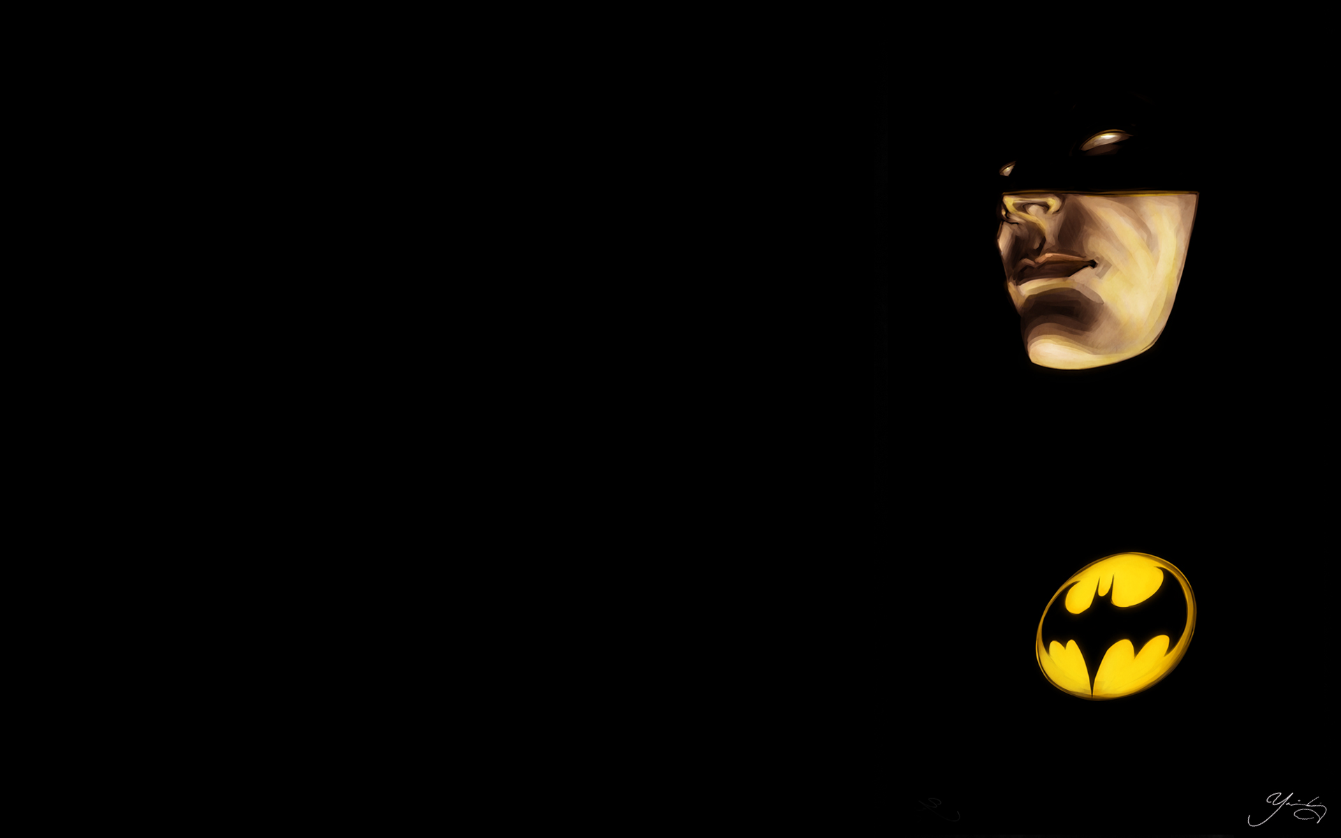 4K The Batman Logo Wallpapers