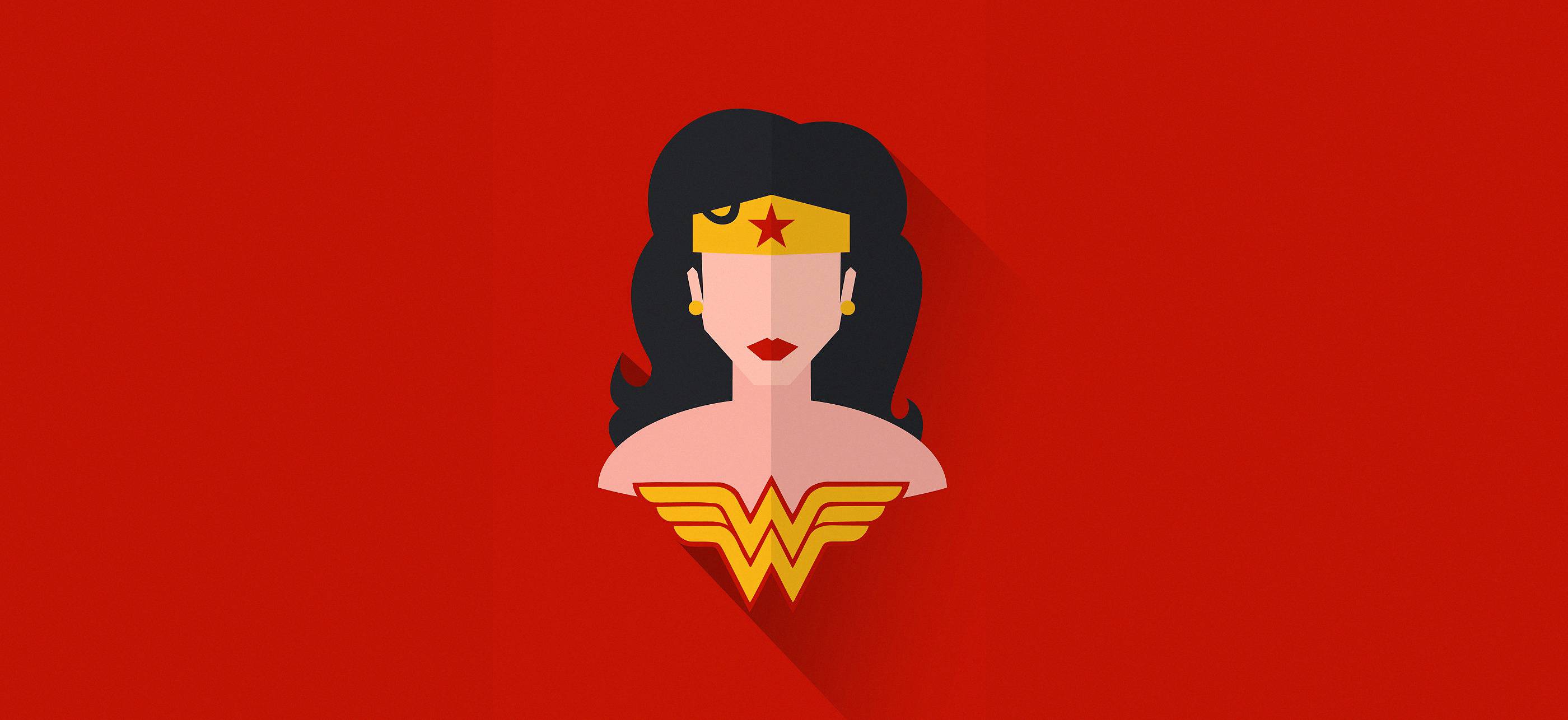 4K Wonder Woman Minimalism 2020 Wallpapers