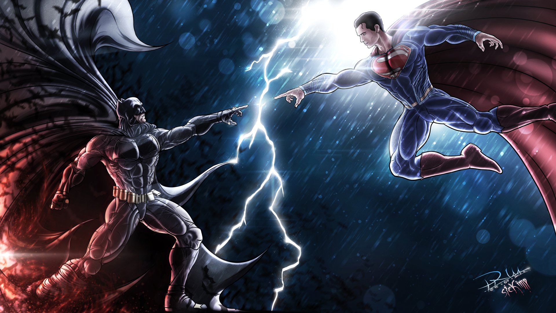 8K Superman Vs Batman Wallpapers