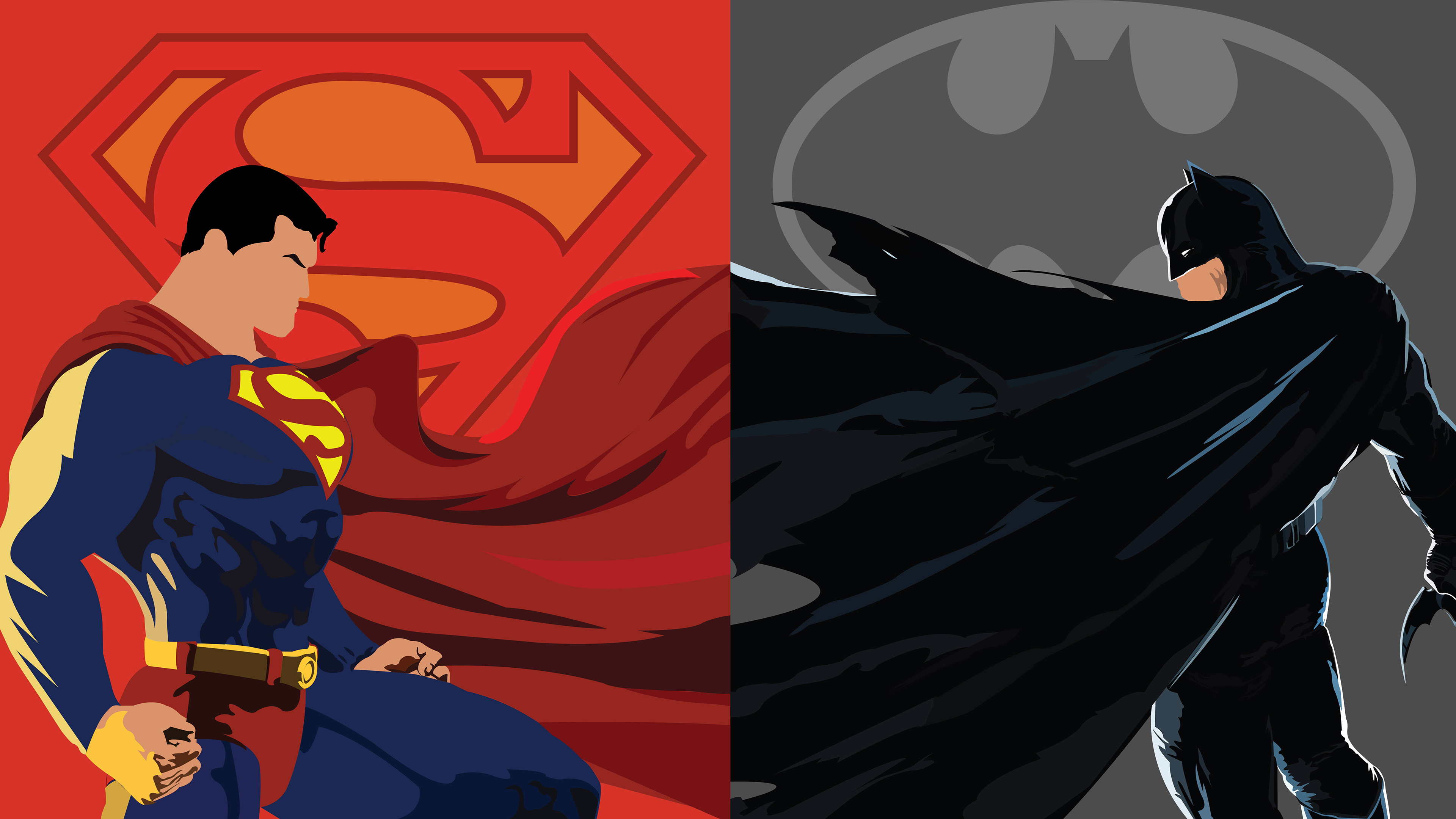 8K Superman Vs Batman Wallpapers
