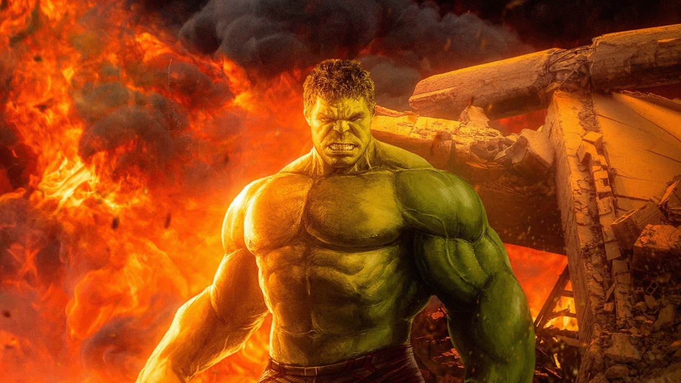 Angry Hulk Marvel Comic Wallpapers