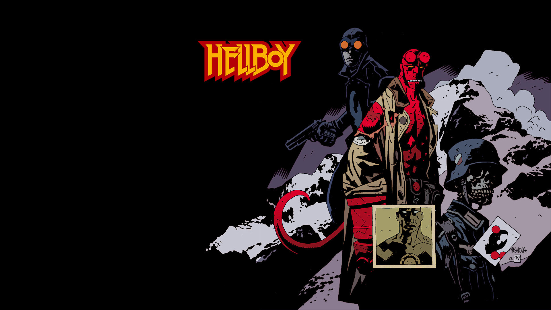 Artistic Hellboy Wallpapers