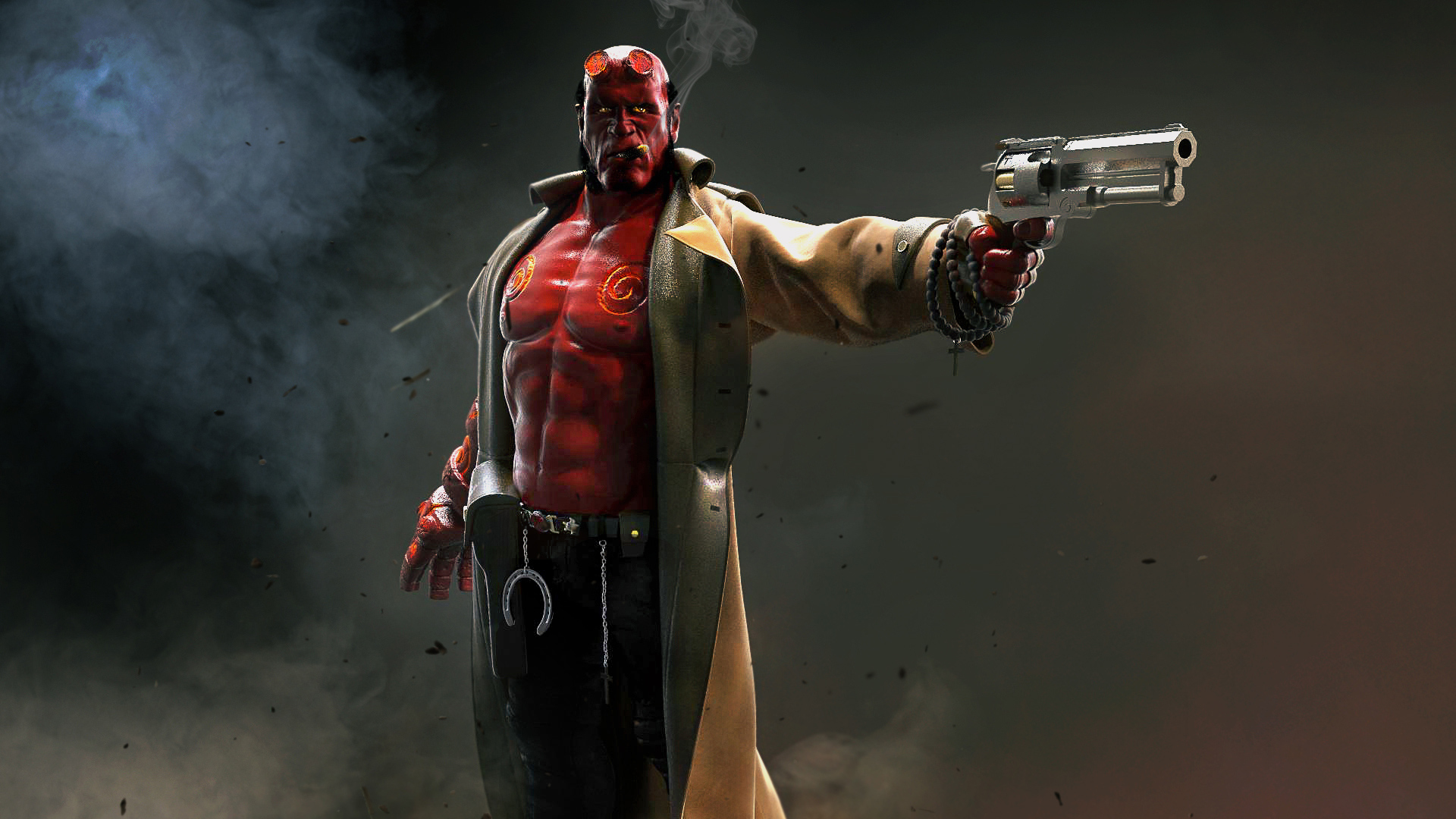 Artistic Hellboy Wallpapers