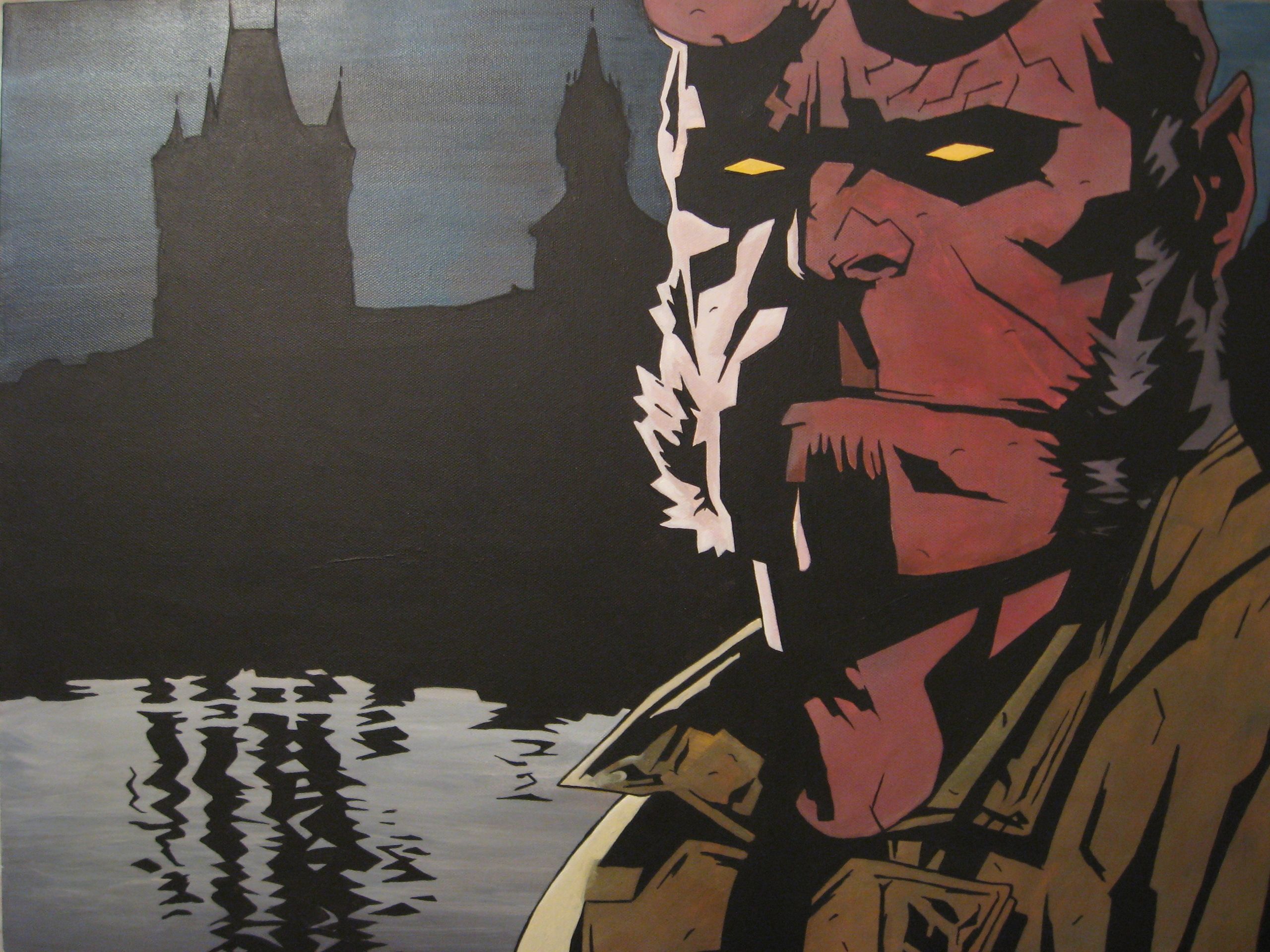 Artistic Hellboy Wallpapers