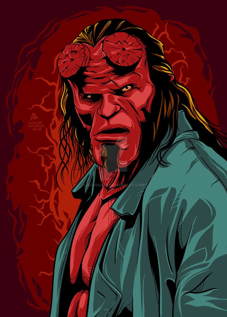 Artistic Hellboy Wallpapers