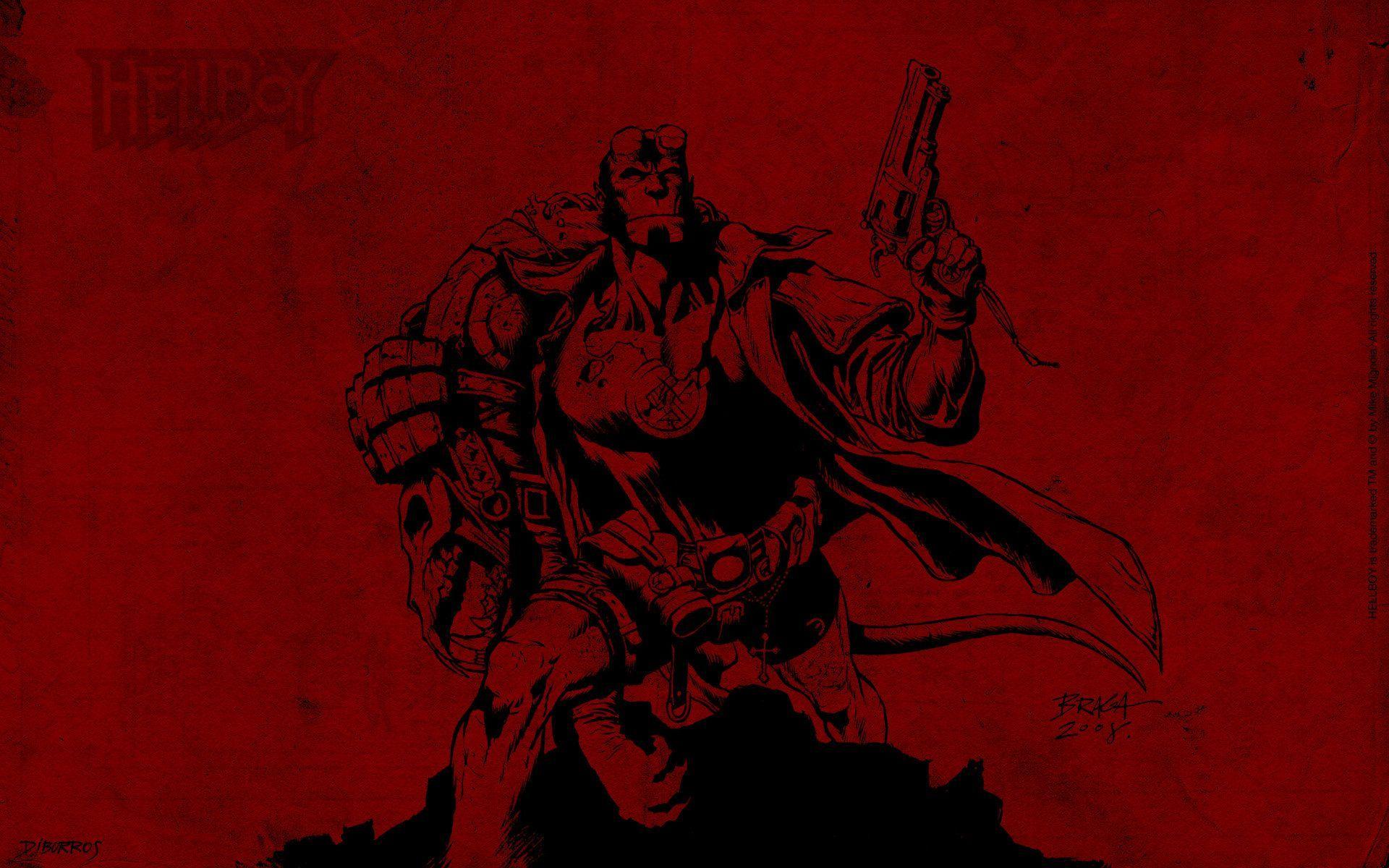 Artistic Hellboy Wallpapers