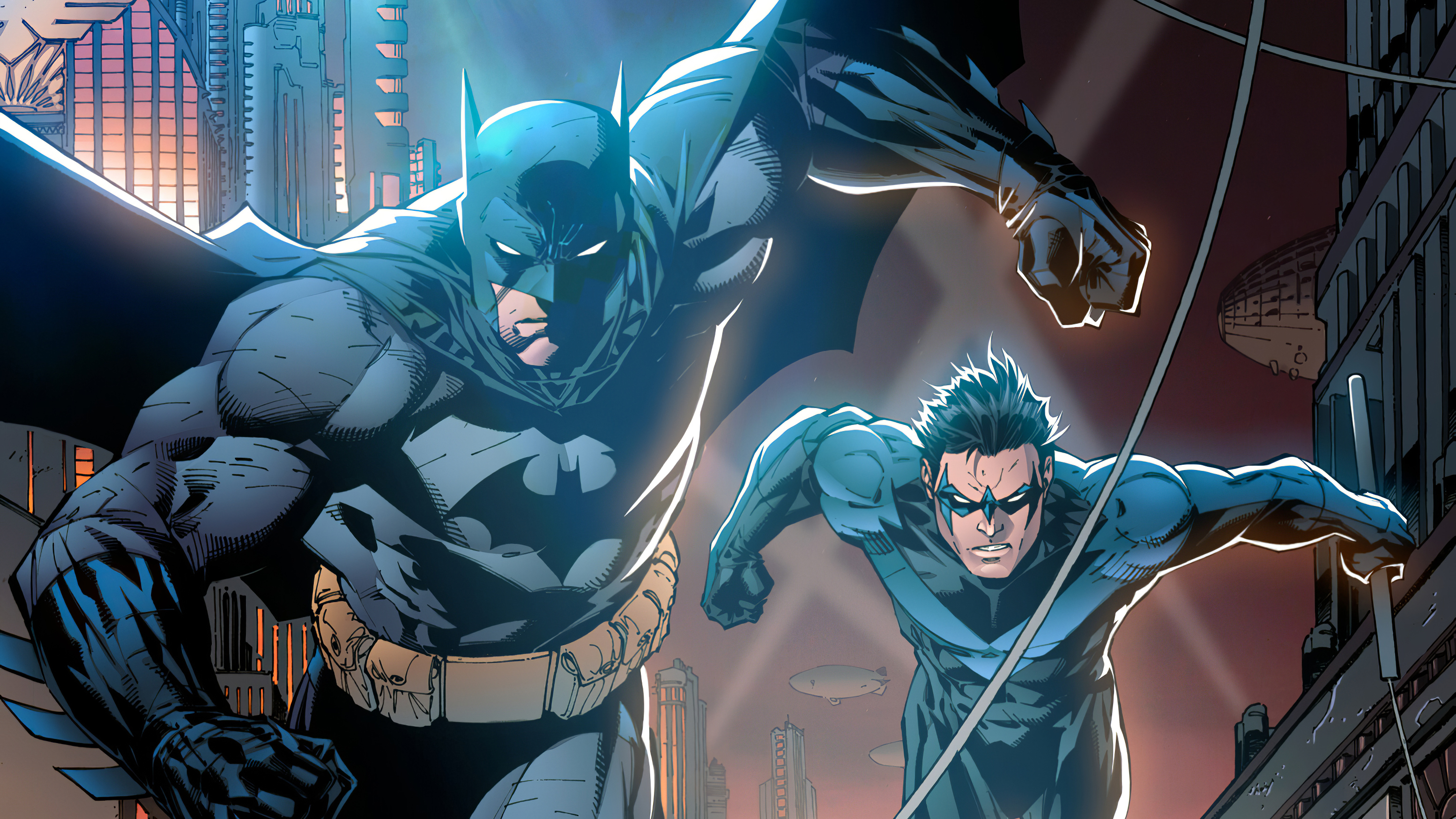 Batgirl And Nightwing Dc Comic Wallpapers