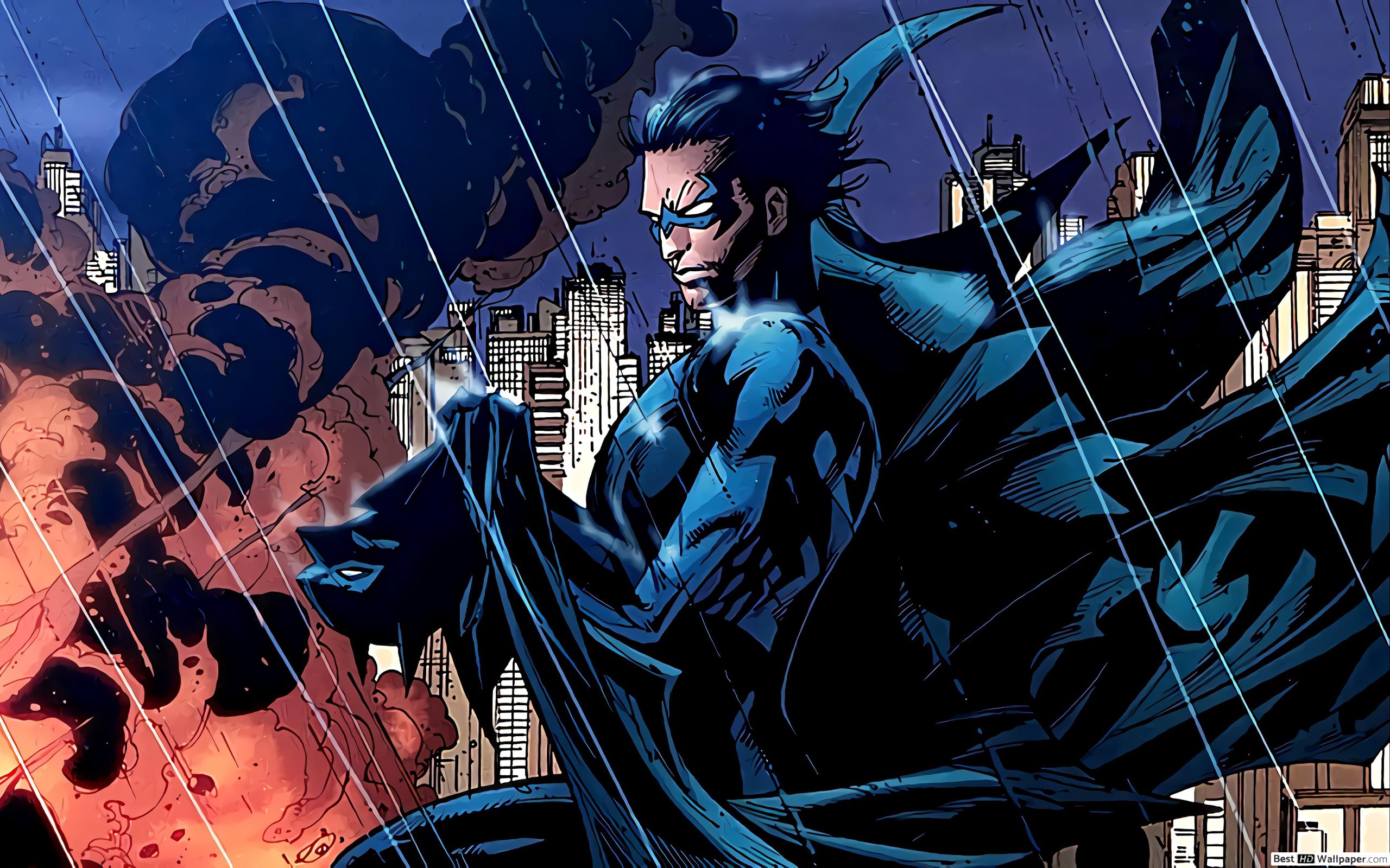 Batgirl And Nightwing Dc Comic Wallpapers