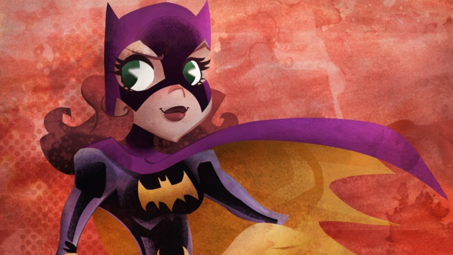 Batgirl Cartoon Art Wallpapers