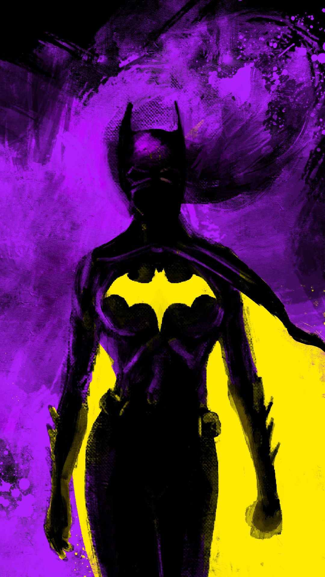 Batgirl Cartoon Art Wallpapers