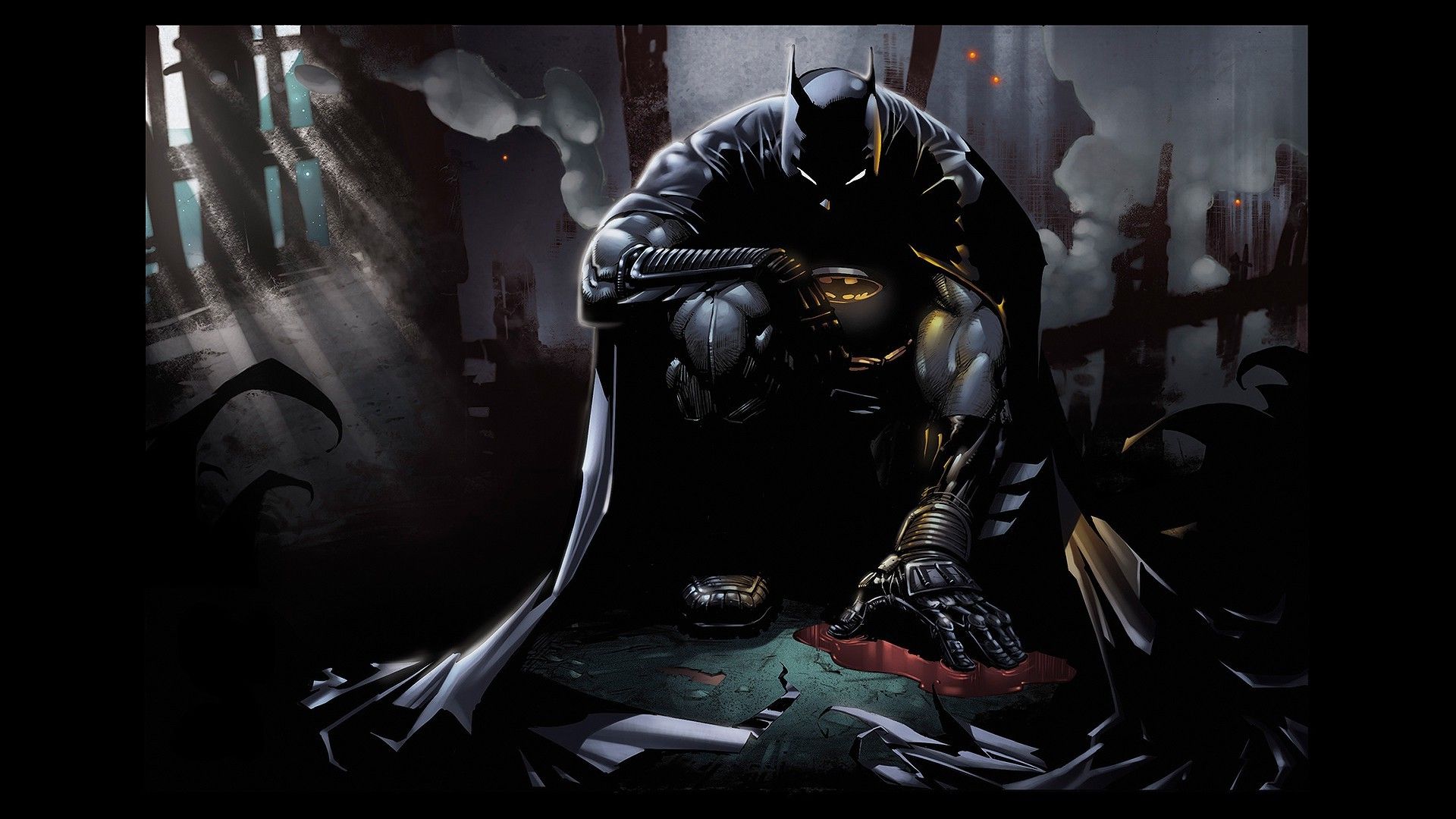 Batman Dc Comic Art Wallpapers