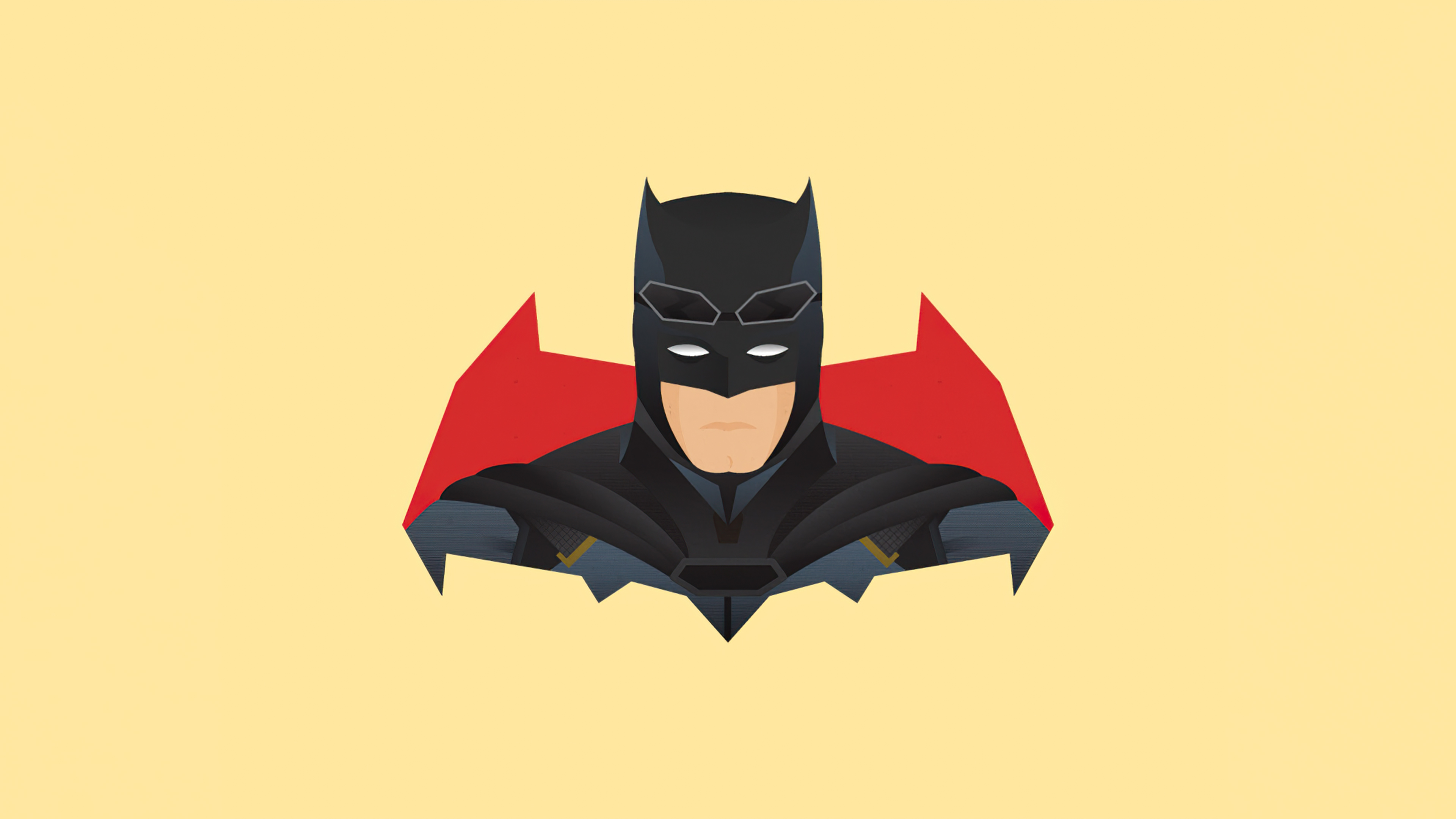 Batman Flat Design Minimal 5K Wallpapers