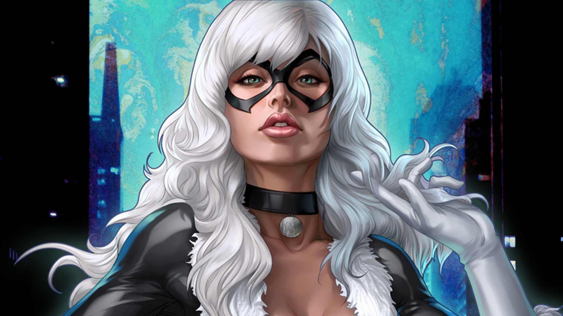 Black Cat Marvel Comic Art Wallpapers