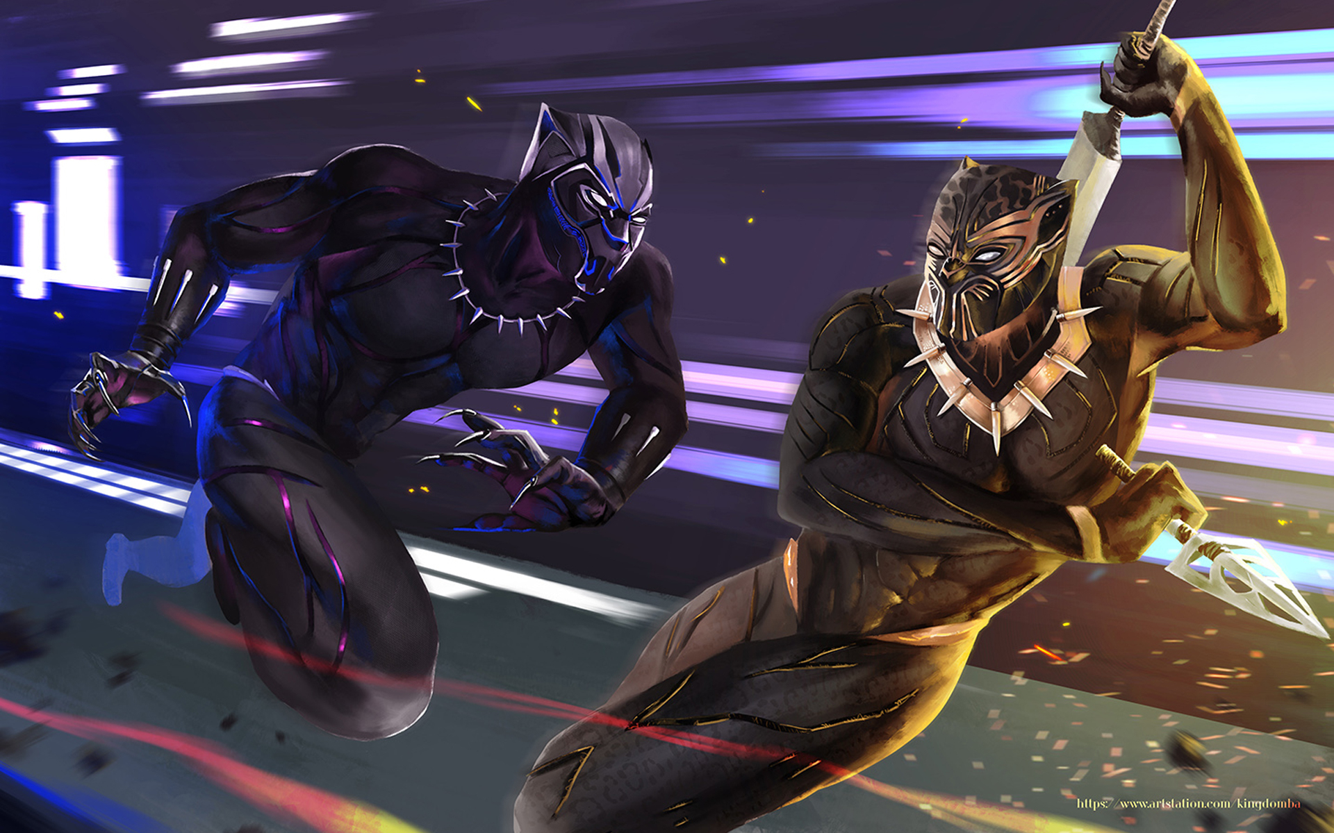 Black Panther Marvel Comic Wallpapers