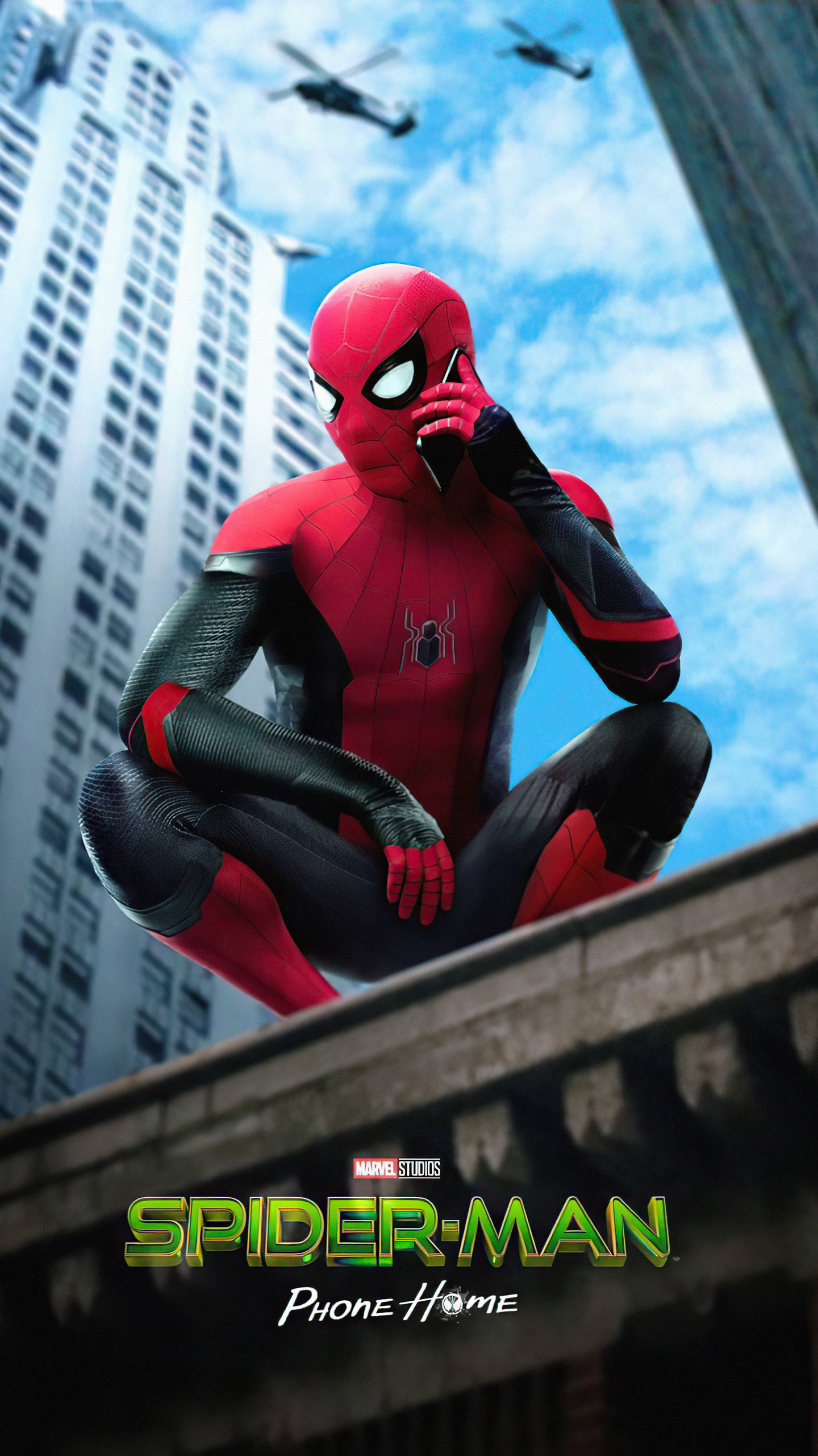 Black Suit Spider Man Far From Home Wallpapers