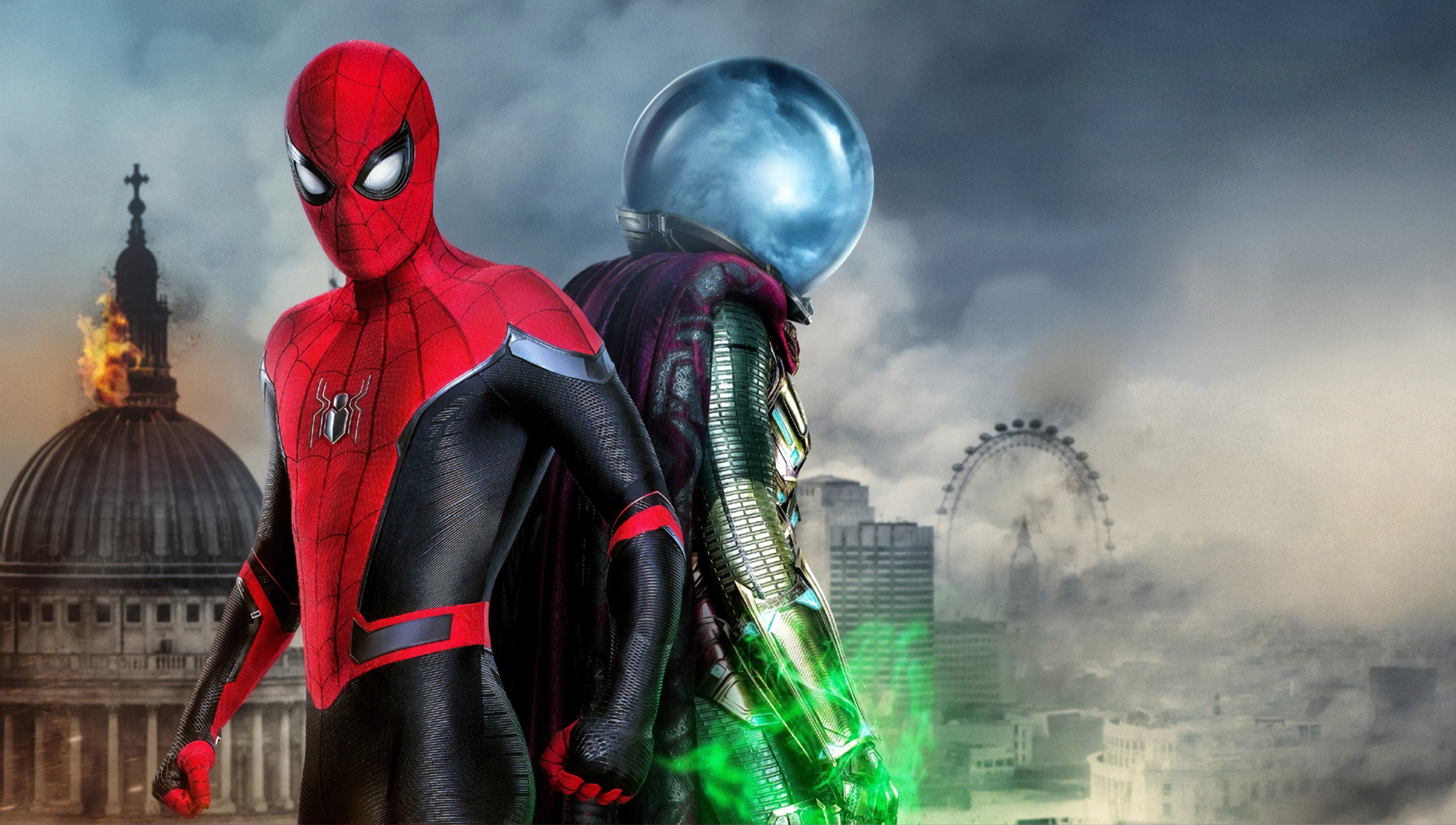 Black Suit Spider Man Far From Home Wallpapers
